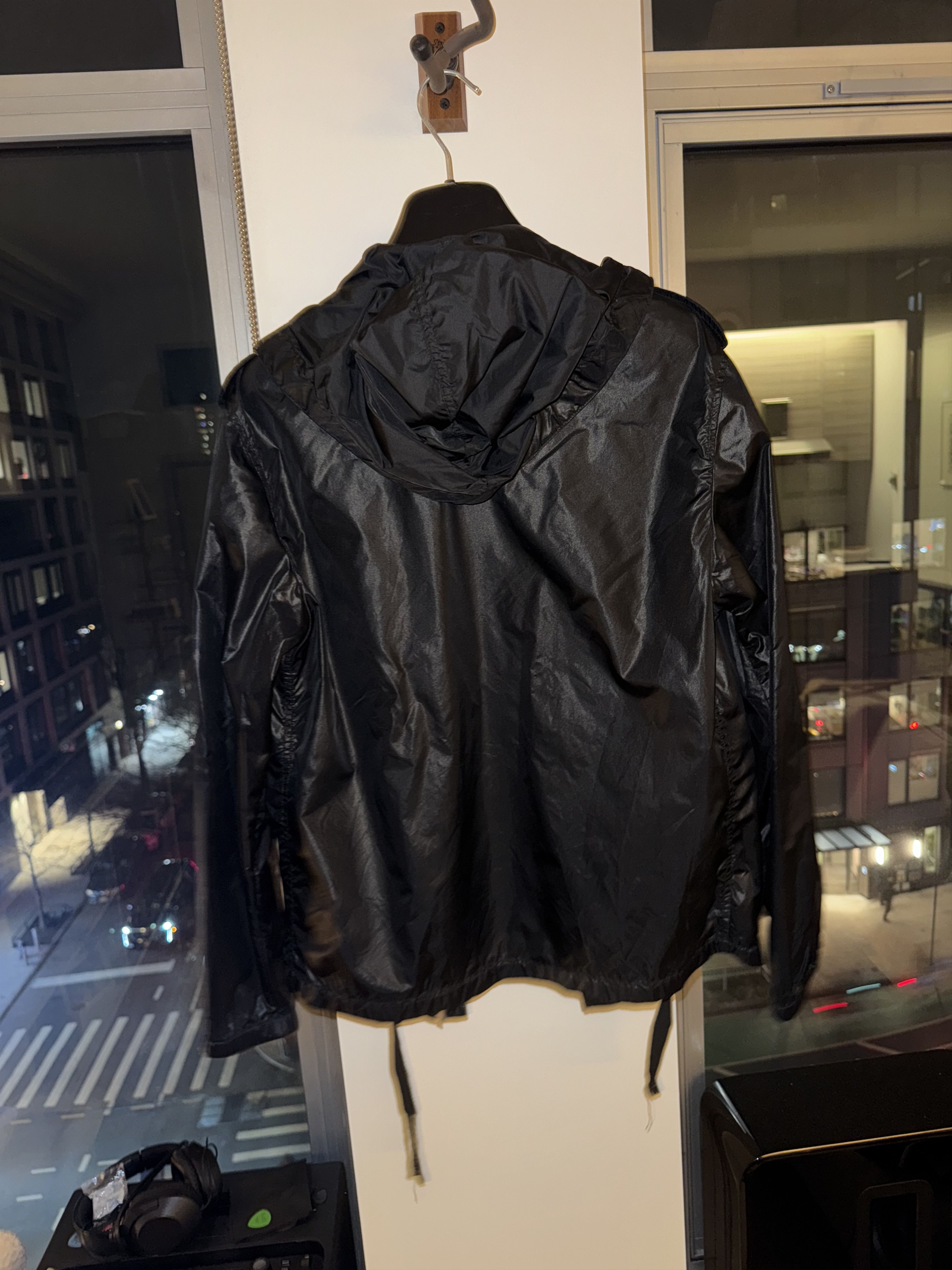Saint Laurent Paris Saint Laurent Paris Hedi Slimane Waxed Nylon Jacket Size 48 Size US M / EU 48-50 / 2 - 6 Thumbnail