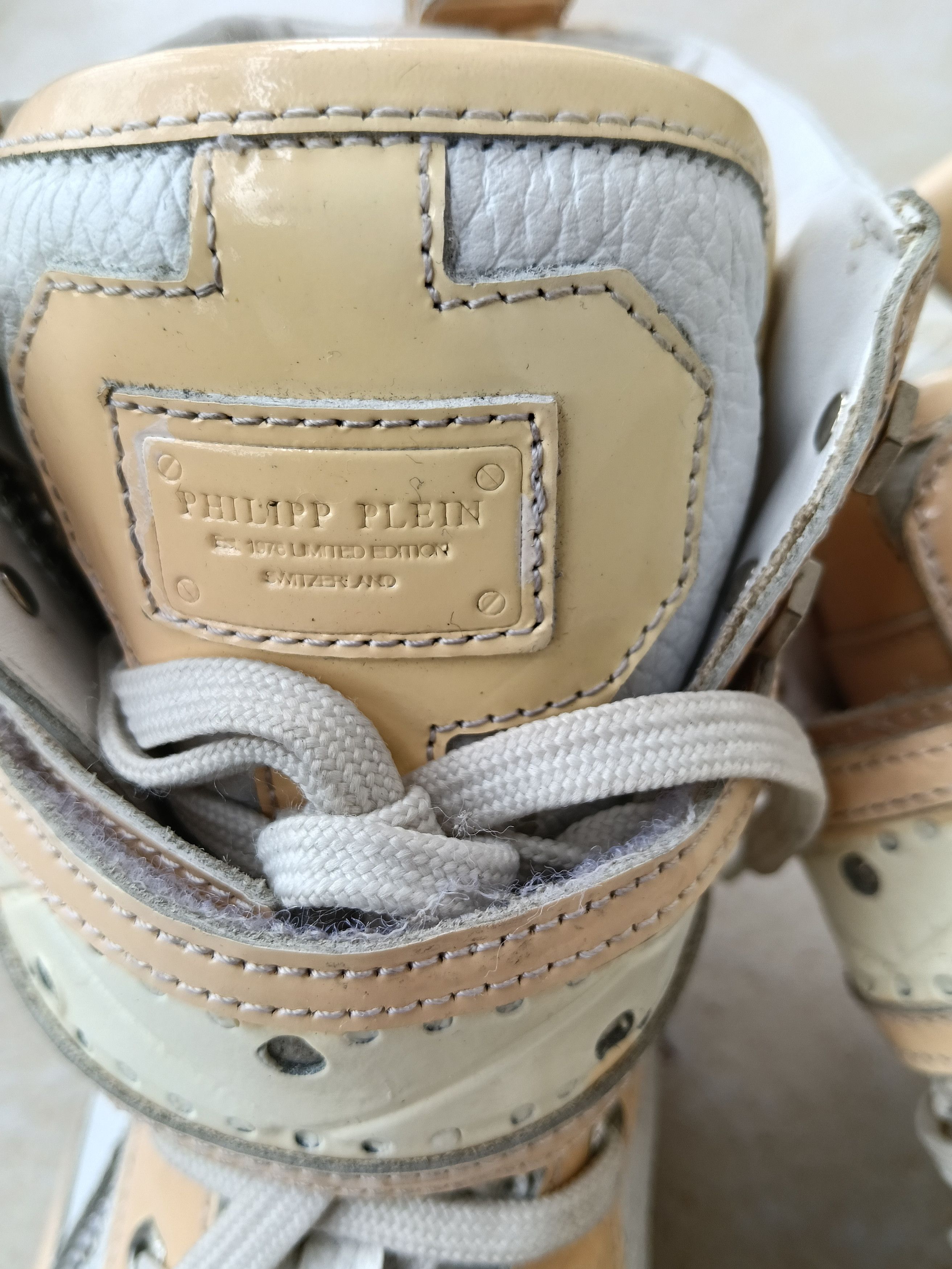 Philipp Plein Philip plein limited edition high top sneakers Size US 8 / EU 41 - 7 Thumbnail