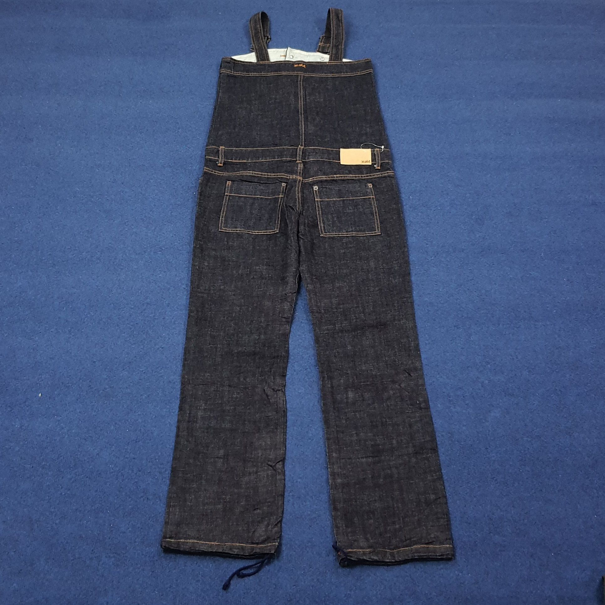 Japanese Brand Vintage X-Girl Streetwear Japan Brand Jumpsuit C235N13 Size 35" - 3 Thumbnail