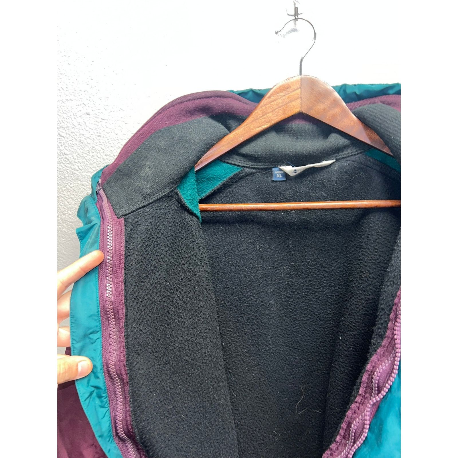 Vintage Vintage Columbia Radial Sleeve Jacket Bugaboo Purple XL Size US XL / EU 56 / 4 - 7 Thumbnail