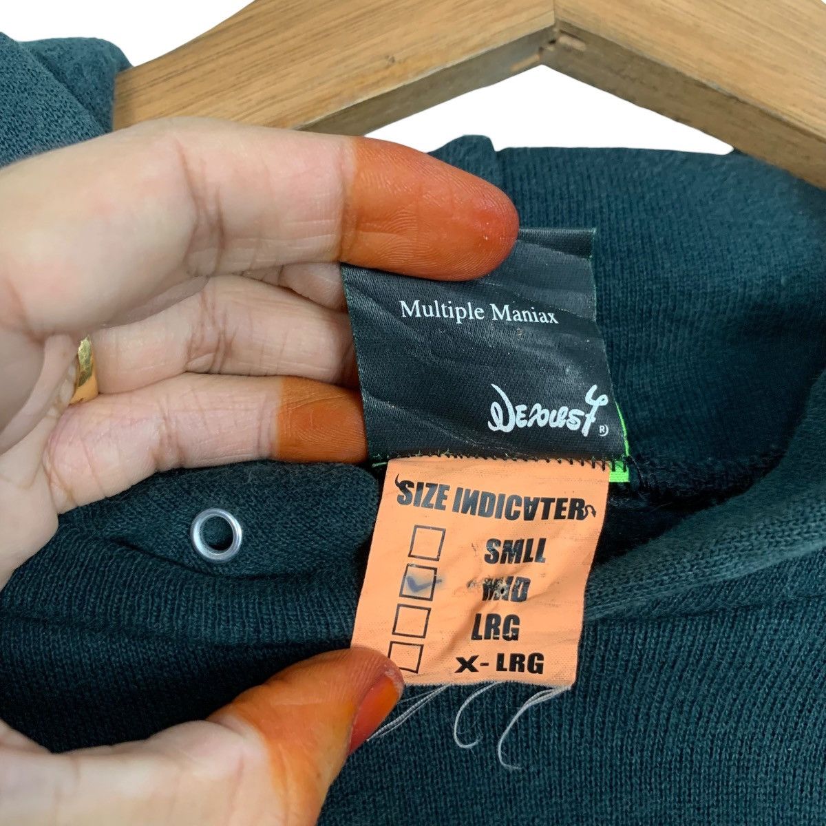 NEXUSVII NEXUS 7 MULTIPLE MANIAX Pullover Hoodies #3550-C162 Size US M / EU 48-50 / 2 - 11 Thumbnail