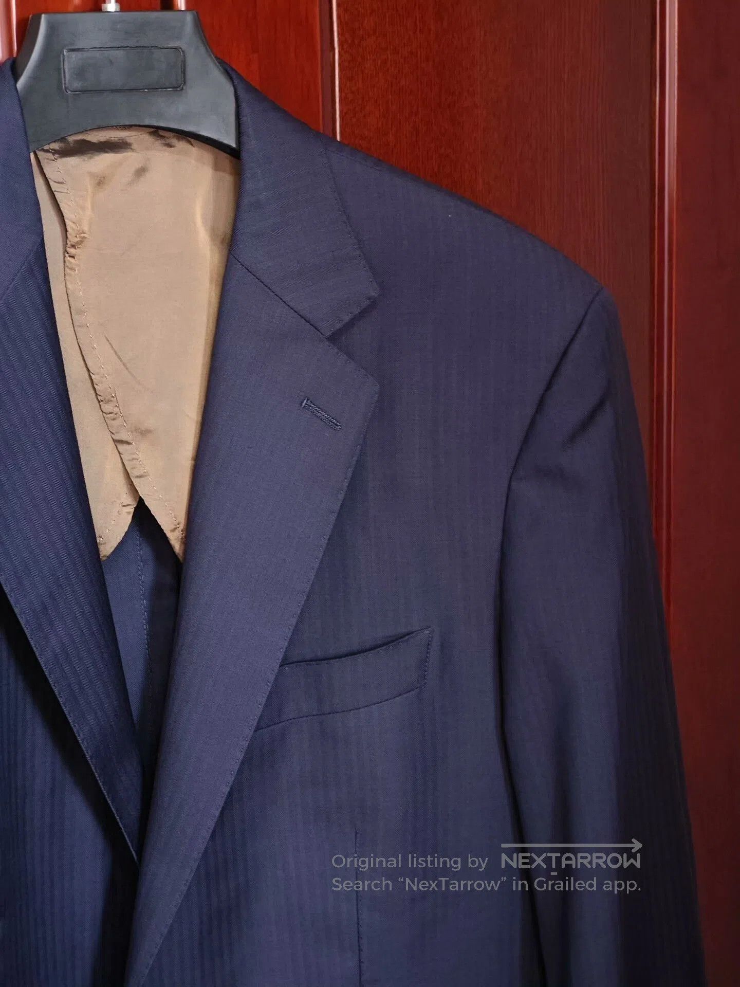 Ermenegildo Zegna Zegna Traveller Wool Suit Jacket. Size US XL / EU 56 / 4 - 2 Thumbnail