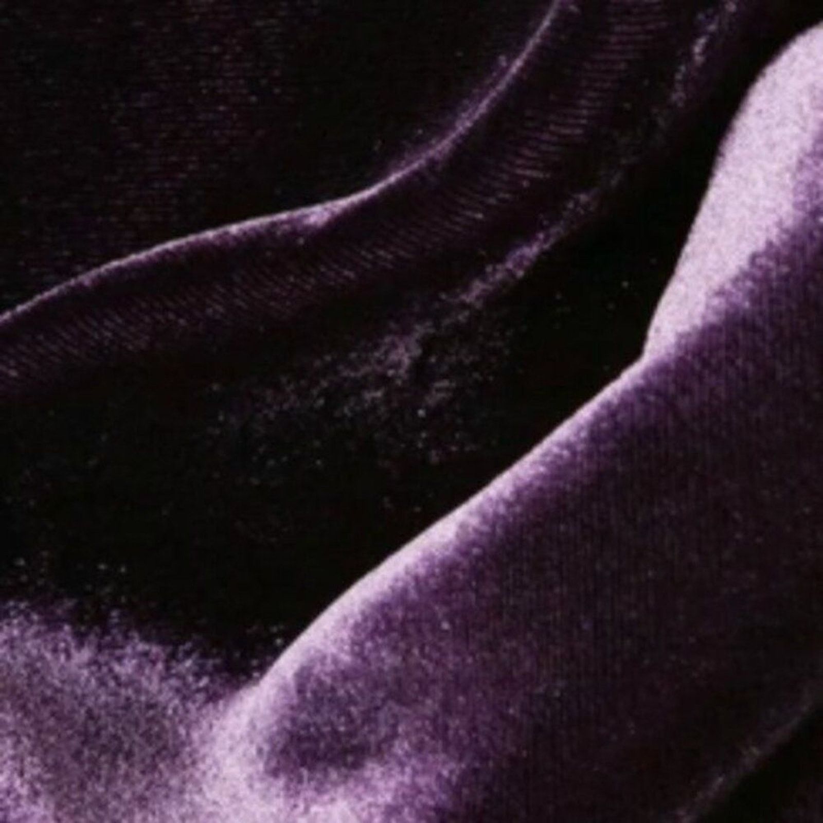 Raquel Diniz Raquel Diniz silk velvet flared pants Purple size 12 Size 34" / US 12 / IT 48 - 3 Thumbnail