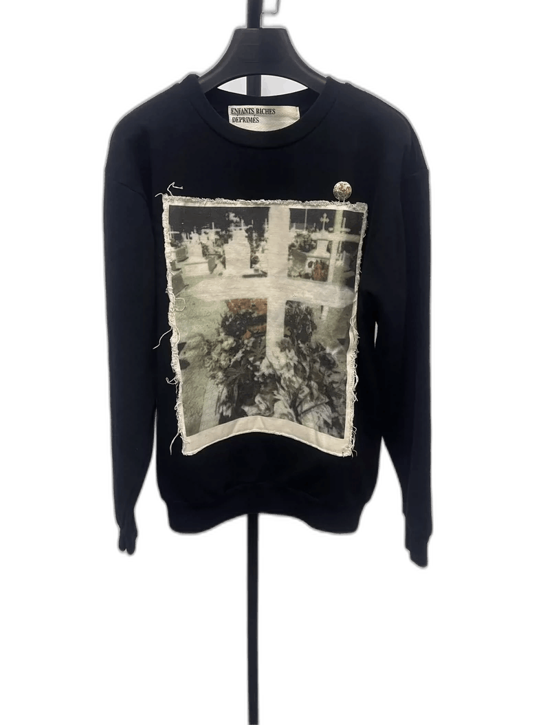 Enfants Riches Deprimes Enfants Riches Deprimes Graphic Sweatshirt with Pin Size US S / EU 44-46 / 1 - 1 Thumbnail