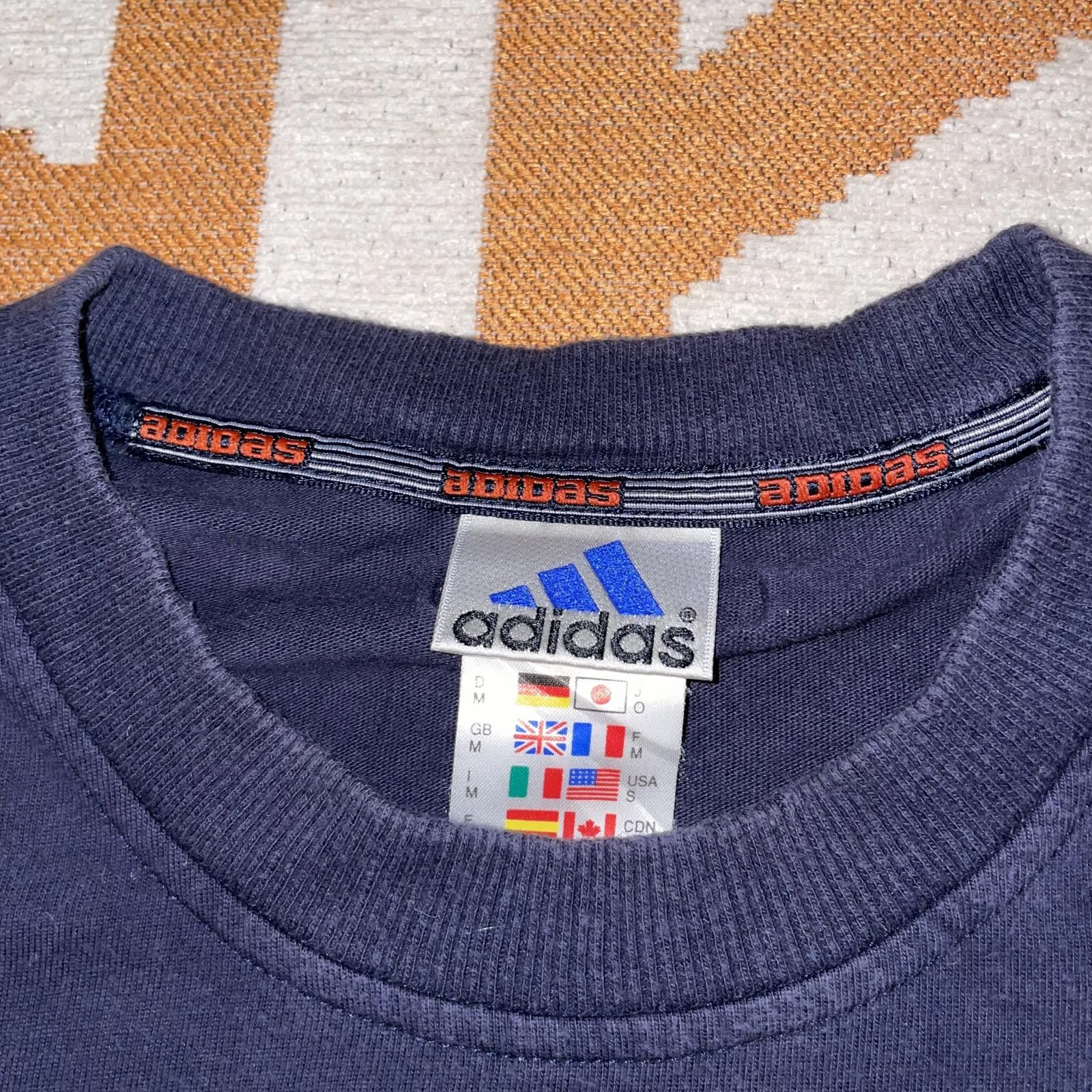 Adidas Adidas 90s Embroidered Panelled T-Shirt M Size US M / EU 48-50 / 2 - 7 Thumbnail