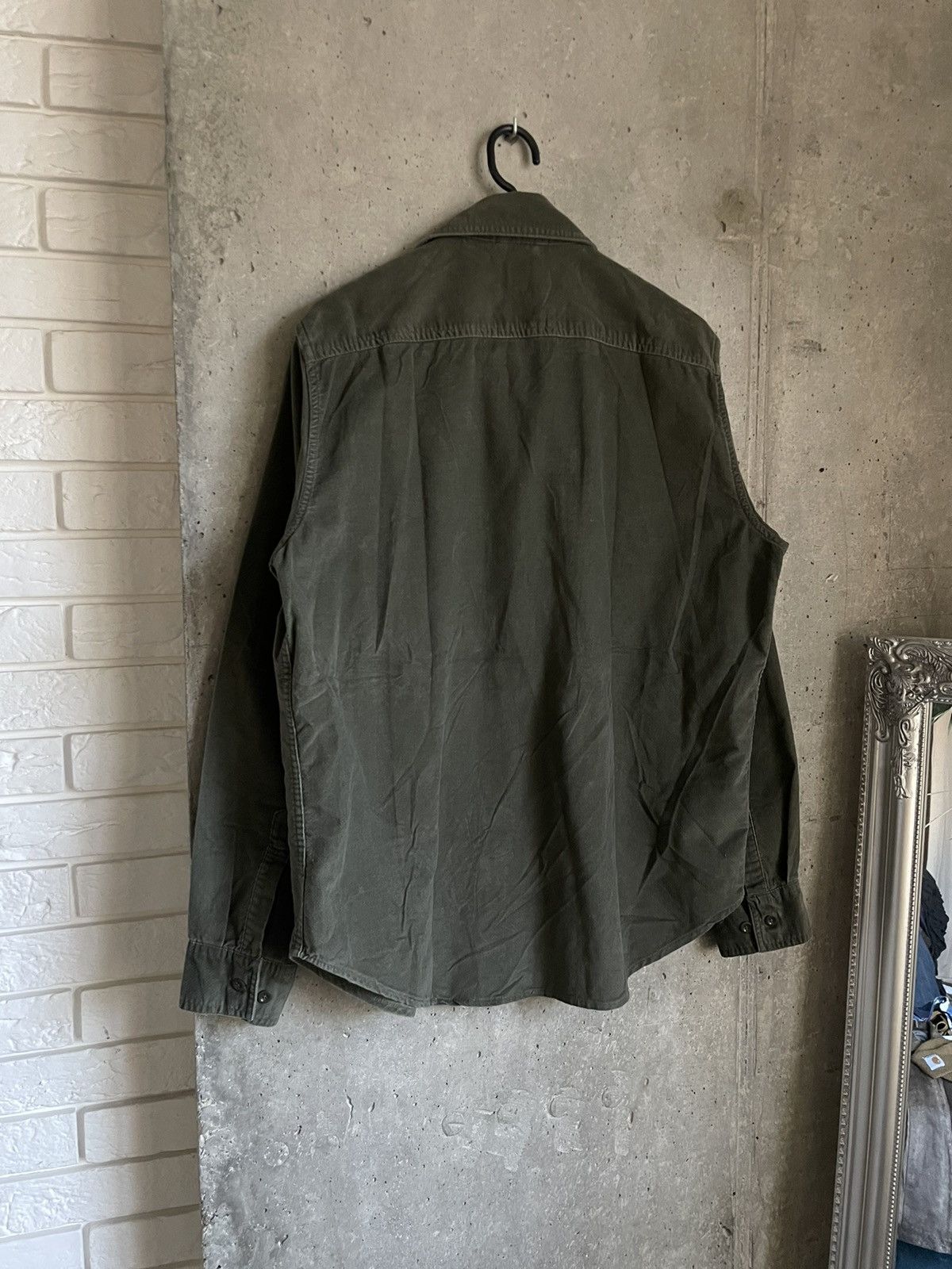 Gap × Japanese Brand Vintage Gap Olive Overshot Yeezy Kanye West Style Y2k Size US M / EU 48-50 / 2 - 11 Thumbnail