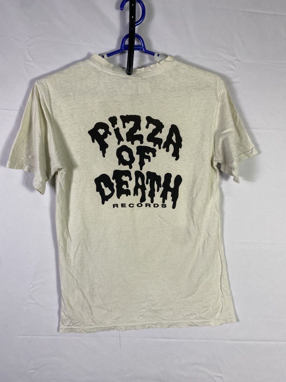 Vintage Fuck KEN PIZZA of death record band tee Size US S / EU 44-46 / 1 - 1 Thumbnail