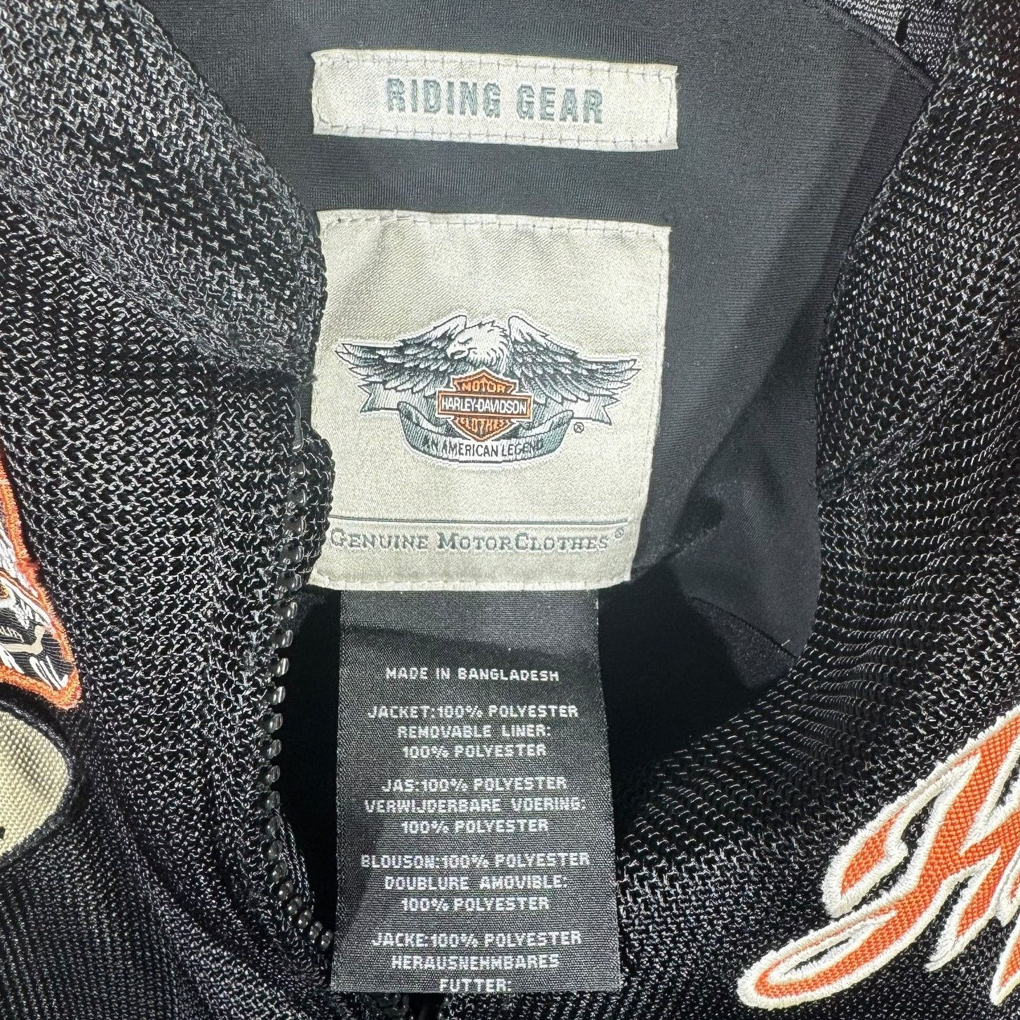 Harley Davidson Harley Davidson Riding Gear Mesh Biker Jacket Size US L / EU 52-54 / 3 - 8 Thumbnail