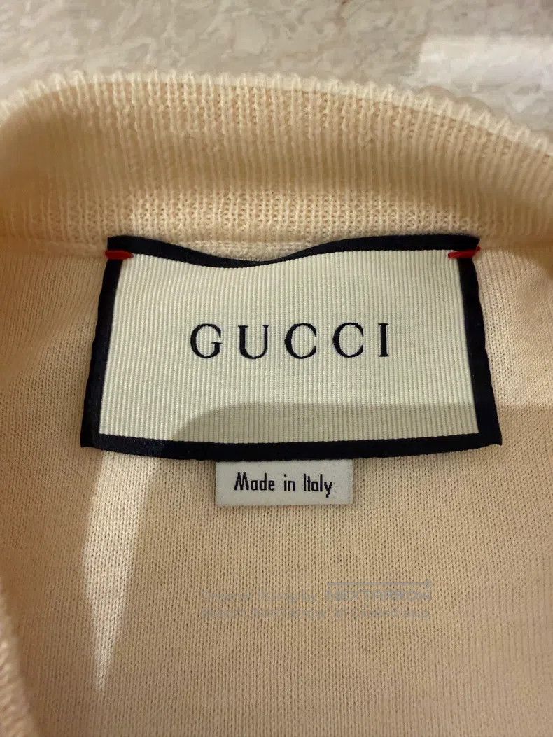 Gucci Gucci Beige Snow White sequin wool round-neck long-sleeved Size M / US 6-8 / IT 42-44 - 3 Thumbnail