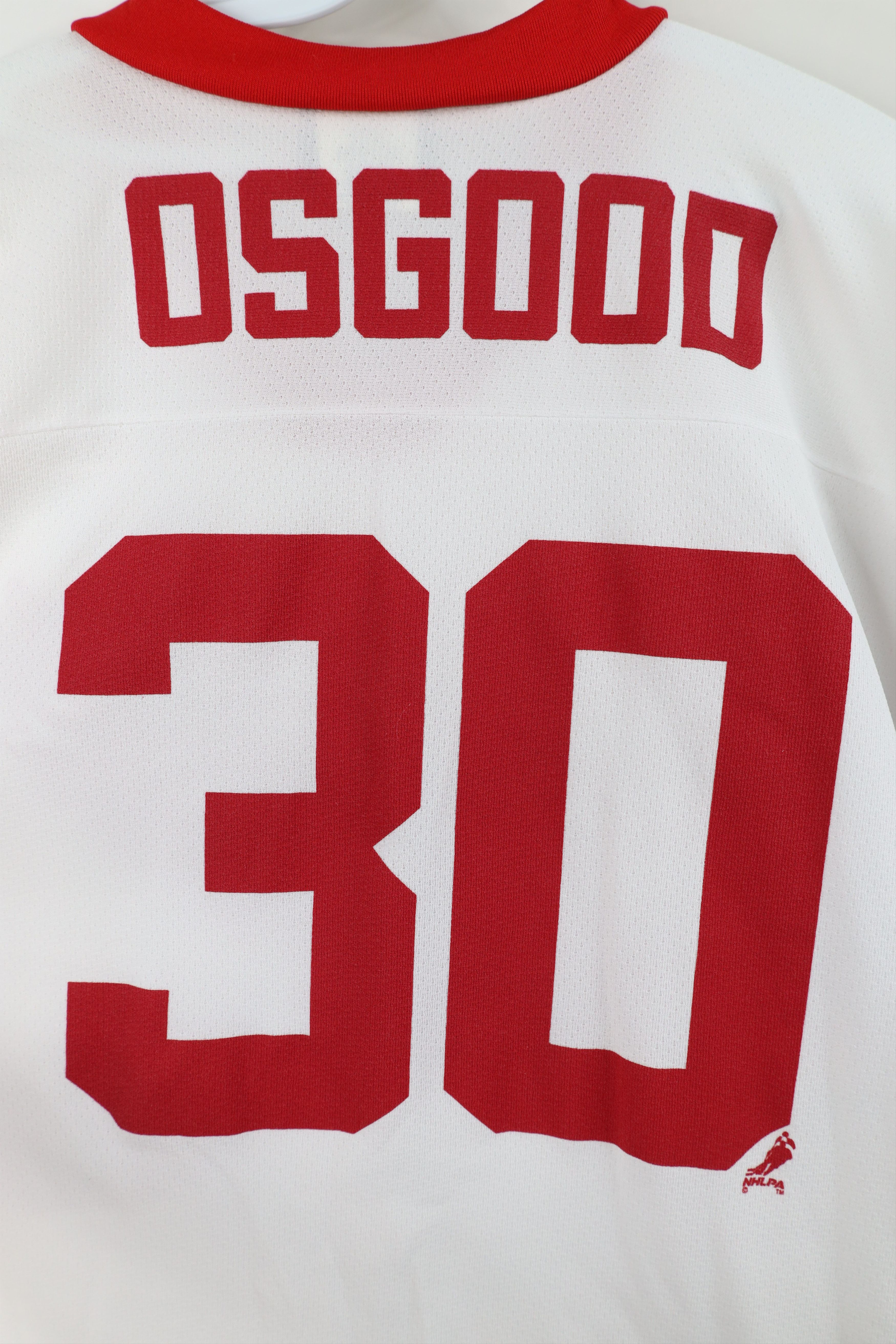 Vintage Vintage 90s Detroit Red Wings Hockey Jersey White #30 USA Size US XXL / EU 58 / 5 - 10 Thumbnail