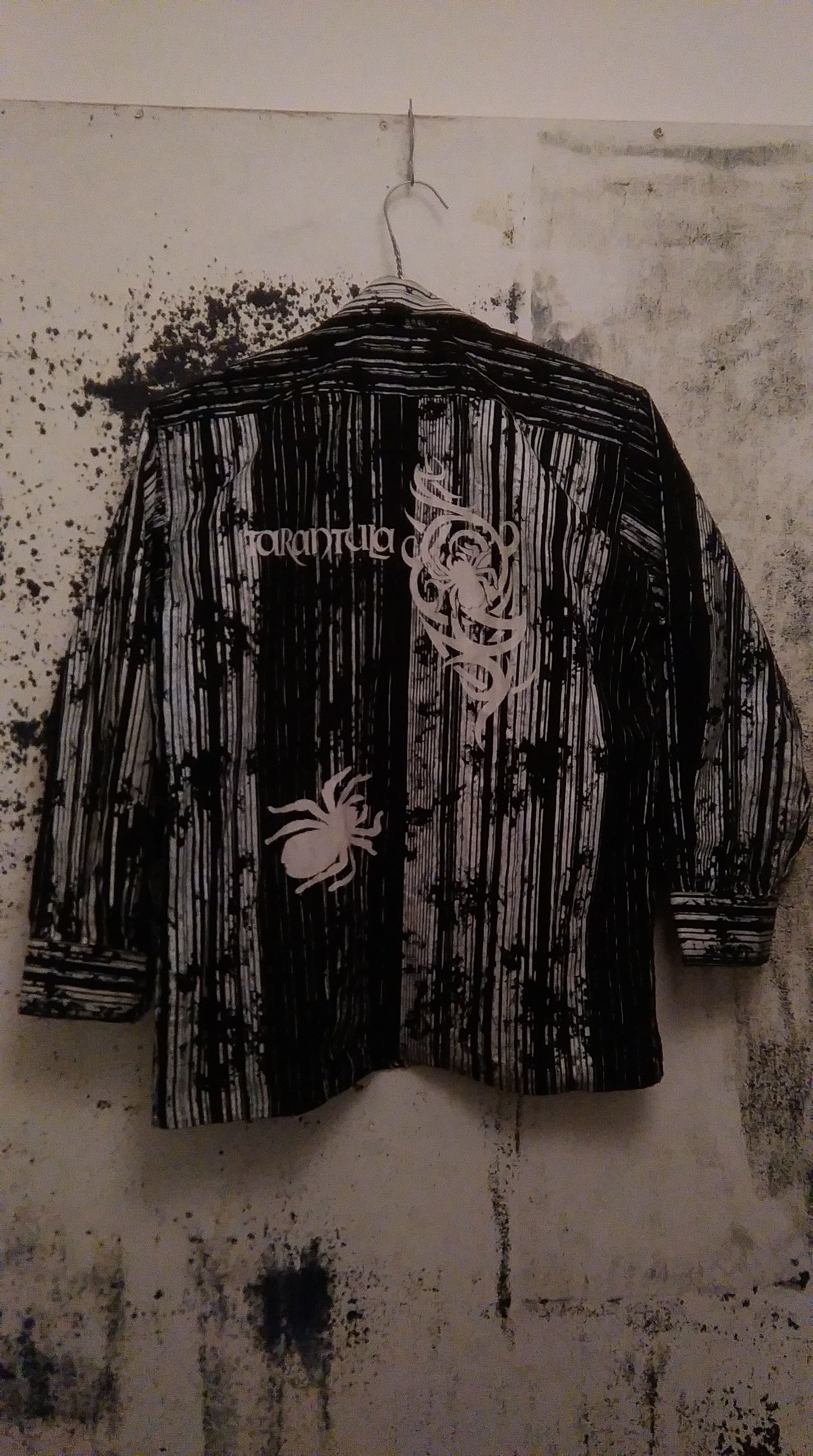 Affliction × Vintage Overprint Goth Shirt Spider Grunge y2k tribal opium dark emo Size US XS / EU 42 / 0 - 1 Thumbnail