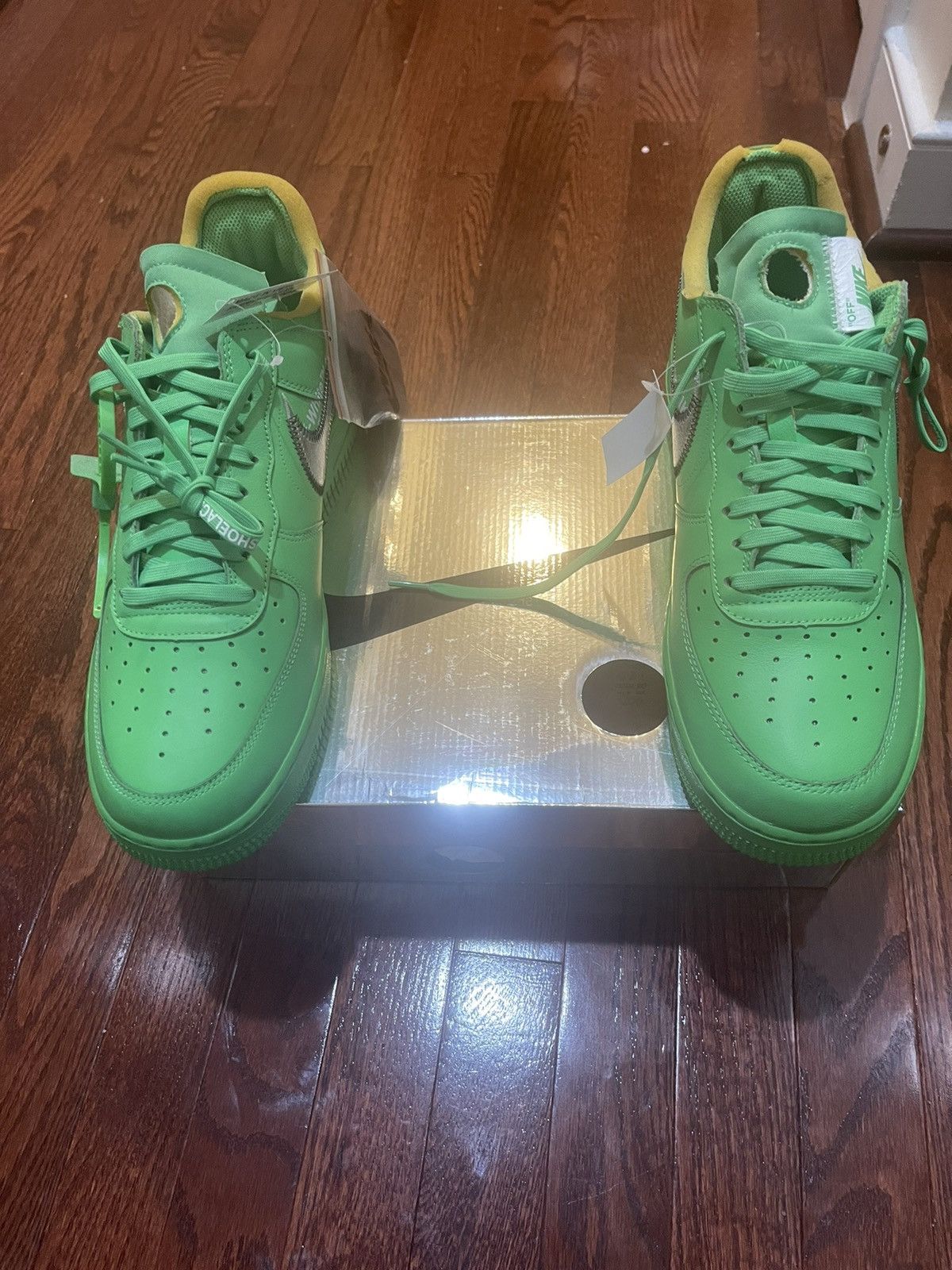 Off-White Nike X OffWhite Air Force One Brooklyn Size US 11 / EU 44 - 6 Thumbnail