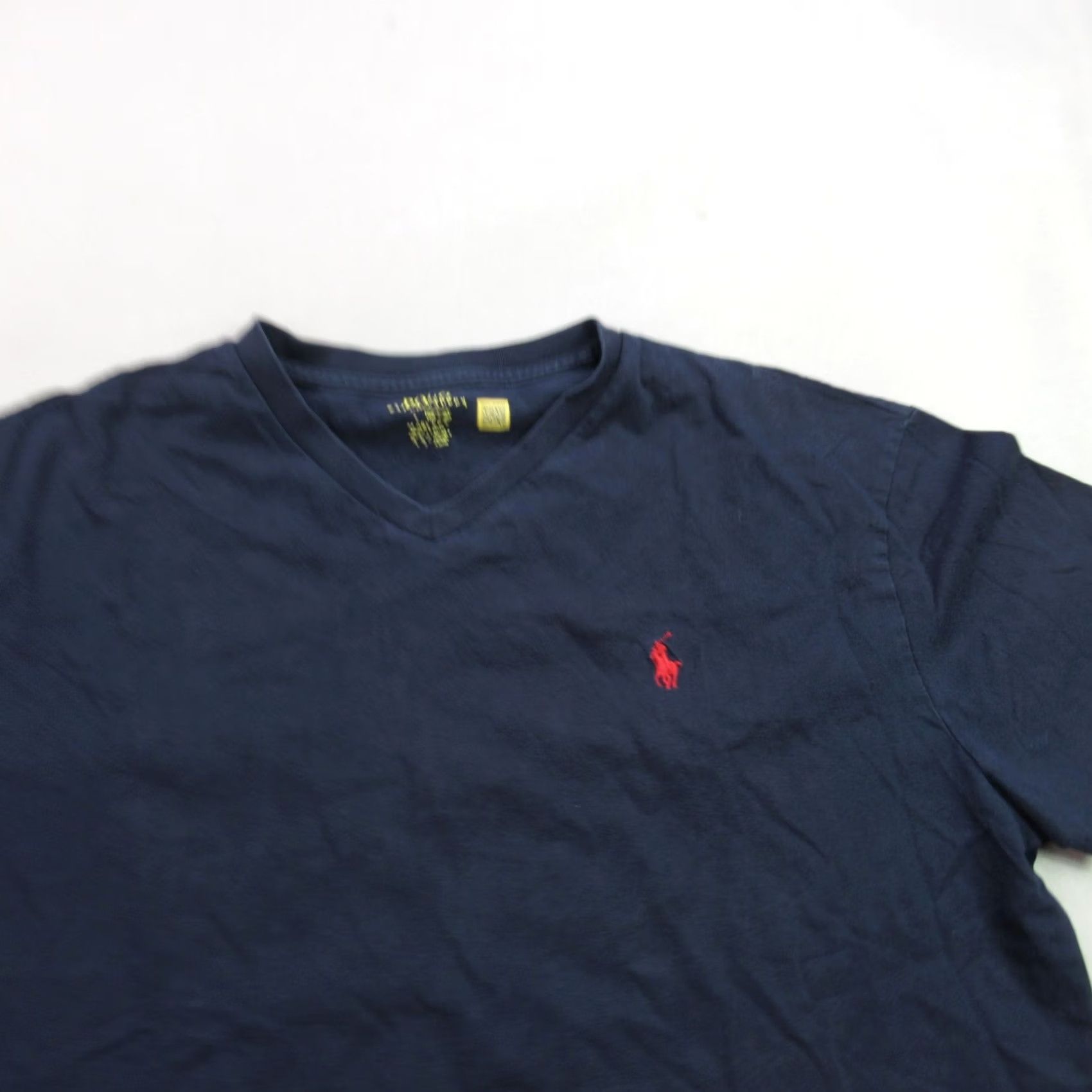 Polo Ralph Lauren Polo Ralph Lauren Shirt Mens Short Sleeve V Neck Classic Fit Blue Casual Size US L / EU 52-54 / 3 - 2 Thumbnail