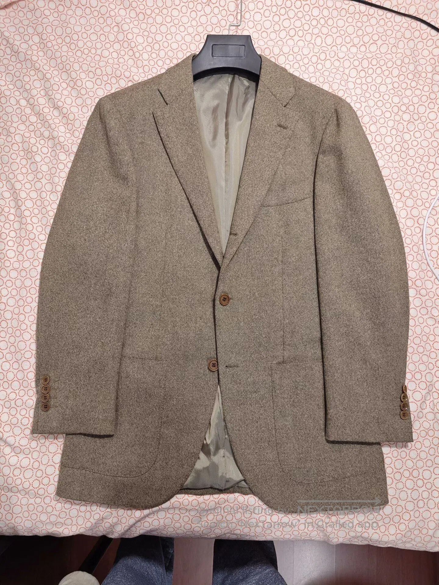 Ring Jacket Japanese Wool Linen Blend Jacket. Size US M / EU 48-50 / 2 - 5 Thumbnail