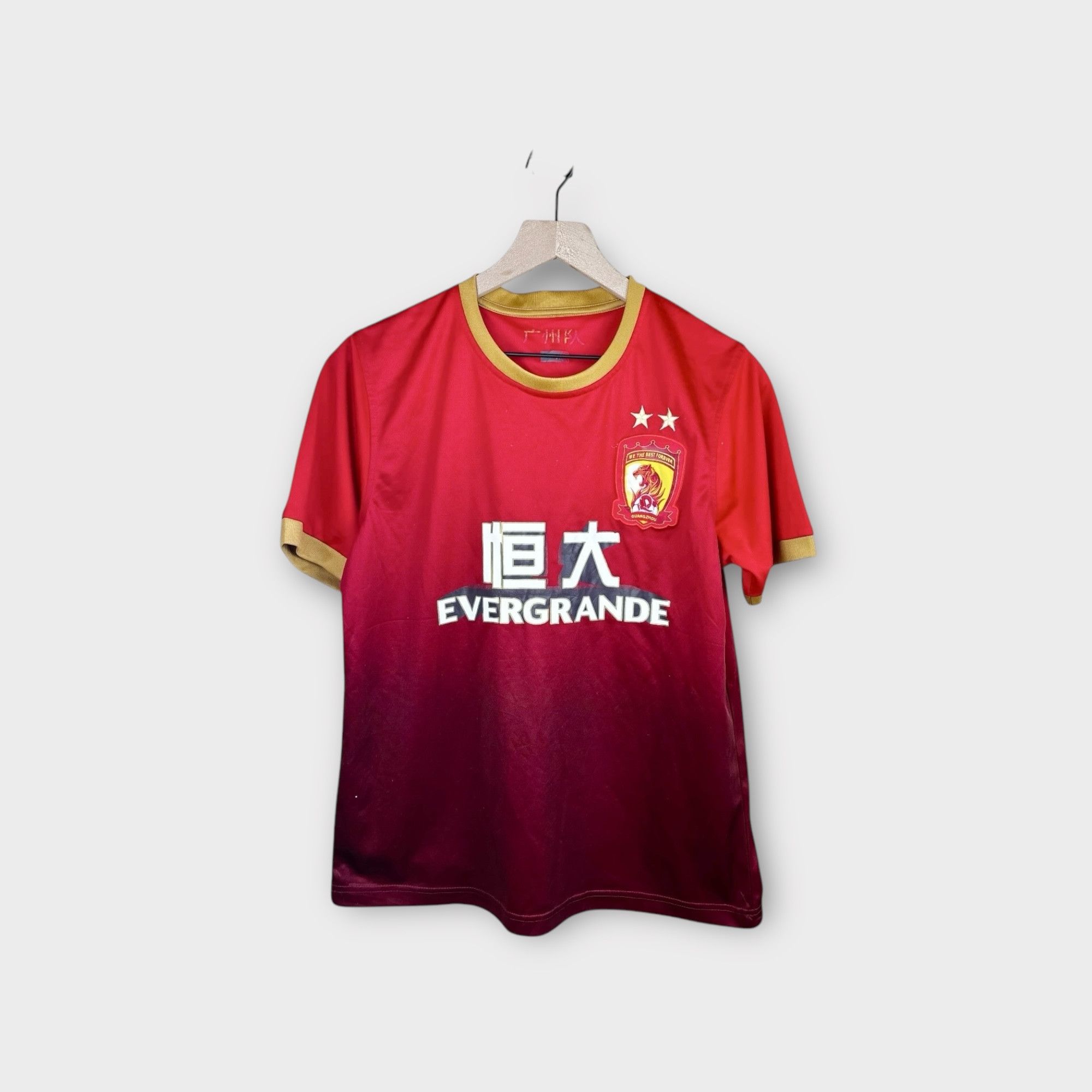 Vintage Rare Guangzhou "Be the best forever" Soccer Jersey Size US S / EU 44-46 / 1 - 1 Thumbnail