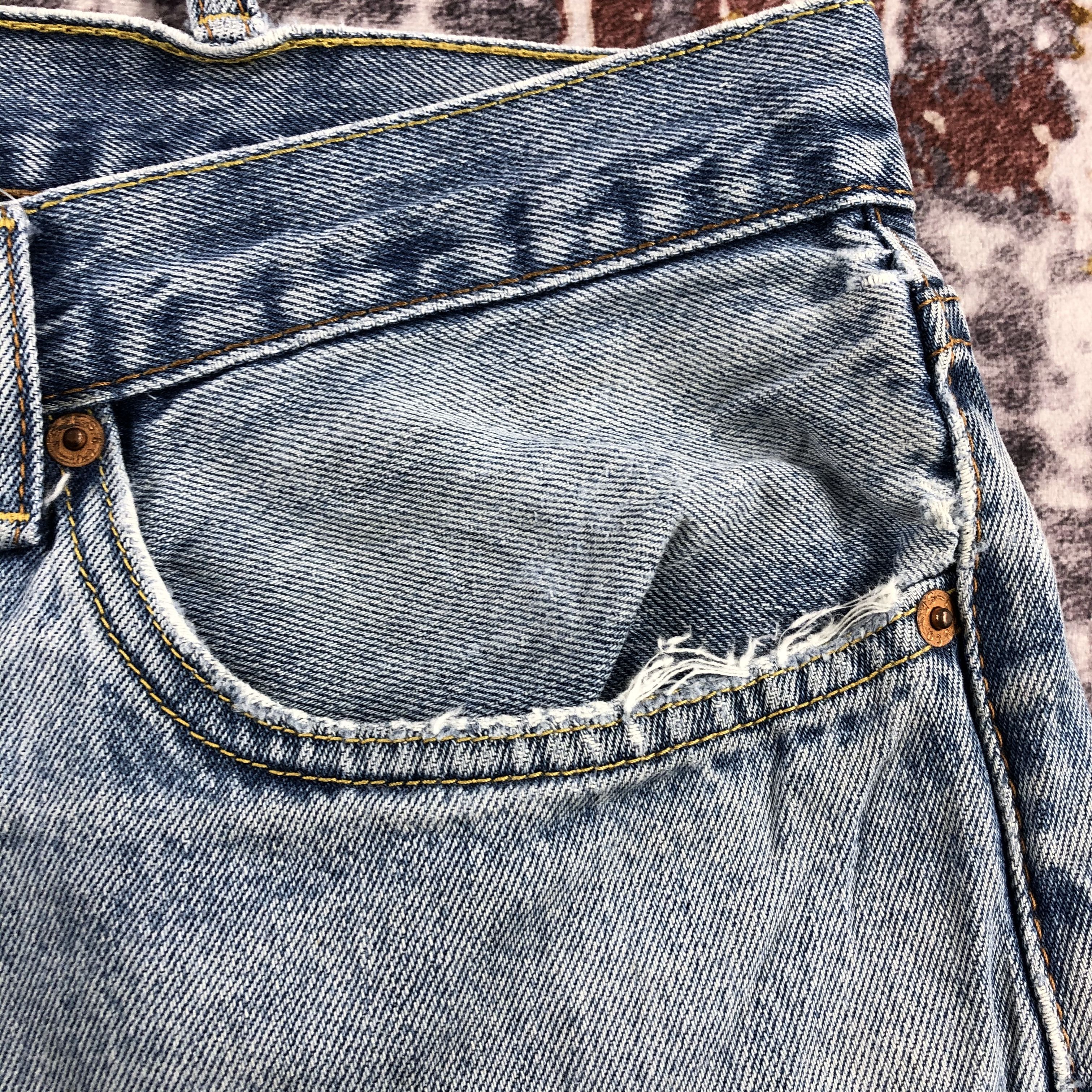 Levi's × Vintage Vintage Blue Wash Levis 505 Jeans-JM2466 Size US 37 - 9 Thumbnail