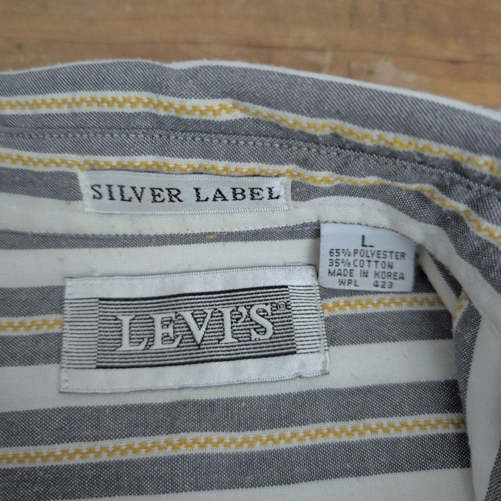 Levi's Vintage Levi's Silver Label Button Down Shirt Large Size US L / EU 52-54 / 3 - 2 Thumbnail