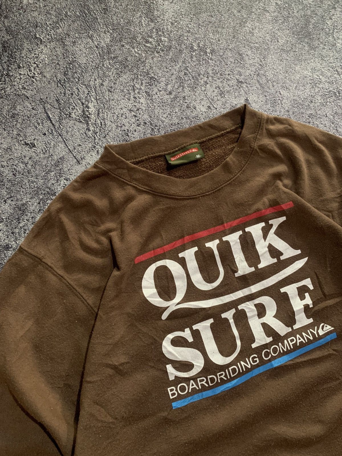 Quiksilver Vintage sweatshirt Quiksilver Size US M / EU 48-50 / 2 - 2 Thumbnail