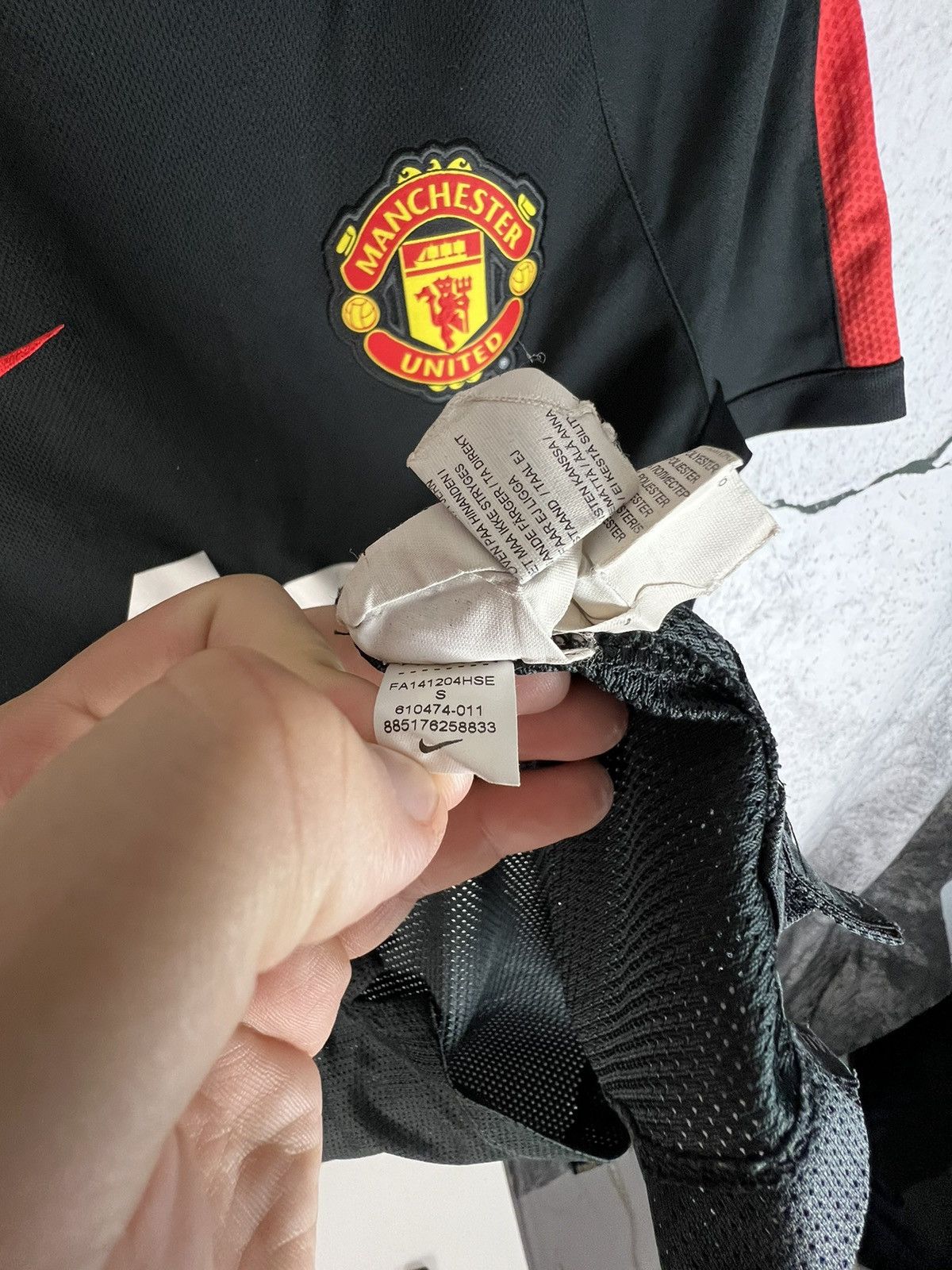 Nike Manchester United Training Football Shirt Soccer Nike Vtg Size US S / EU 44-46 / 1 - 3 Thumbnail