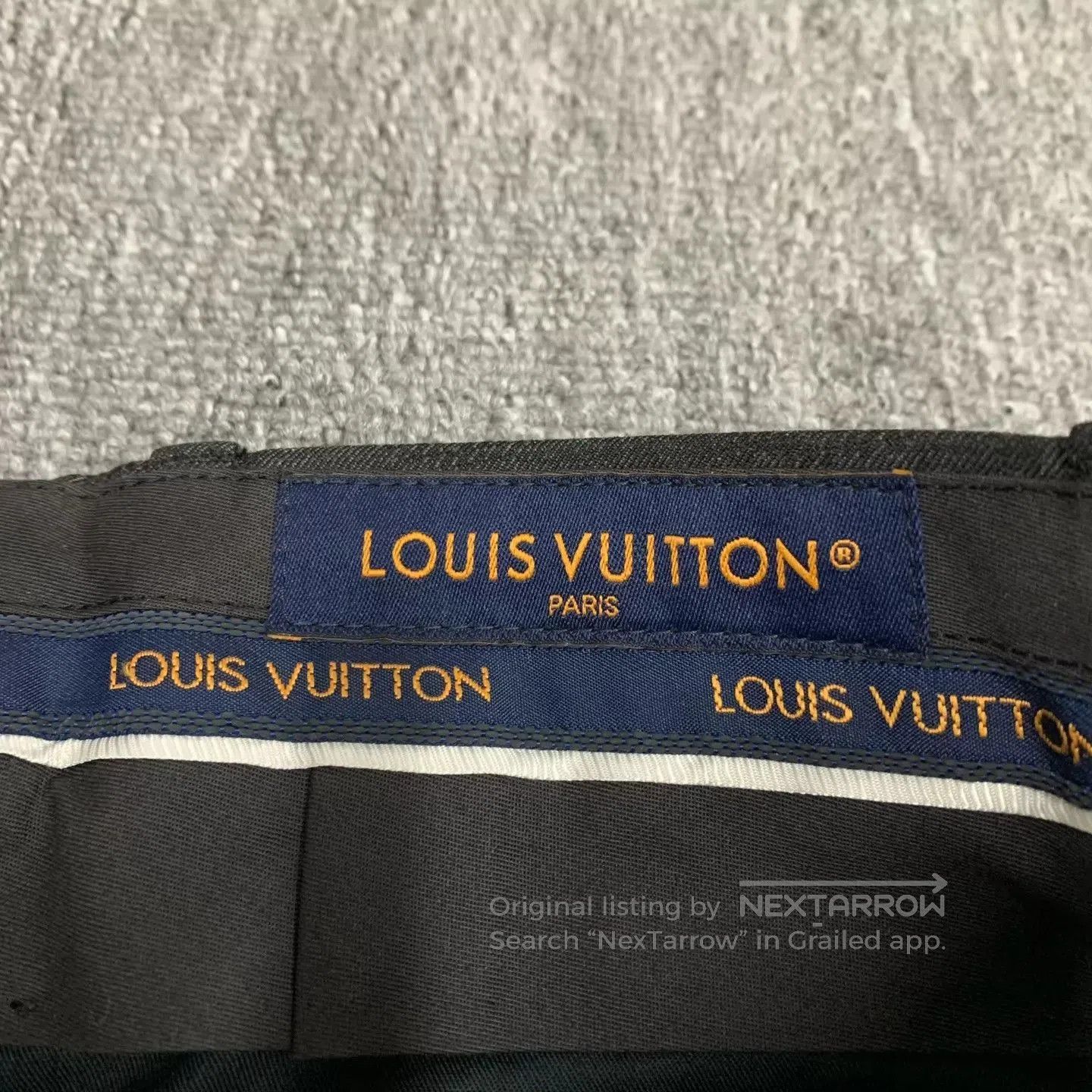 Louis Vuitton Black Printed Casual Pants Size 30. Size US 30 / EU 46 - 4 Thumbnail