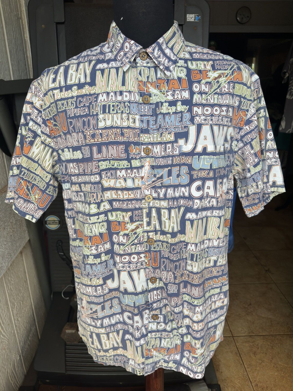 Other Kahala Hawaiian Print Full Button Multicolored Men's L Size US L / EU 52-54 / 3 - 1 Thumbnail