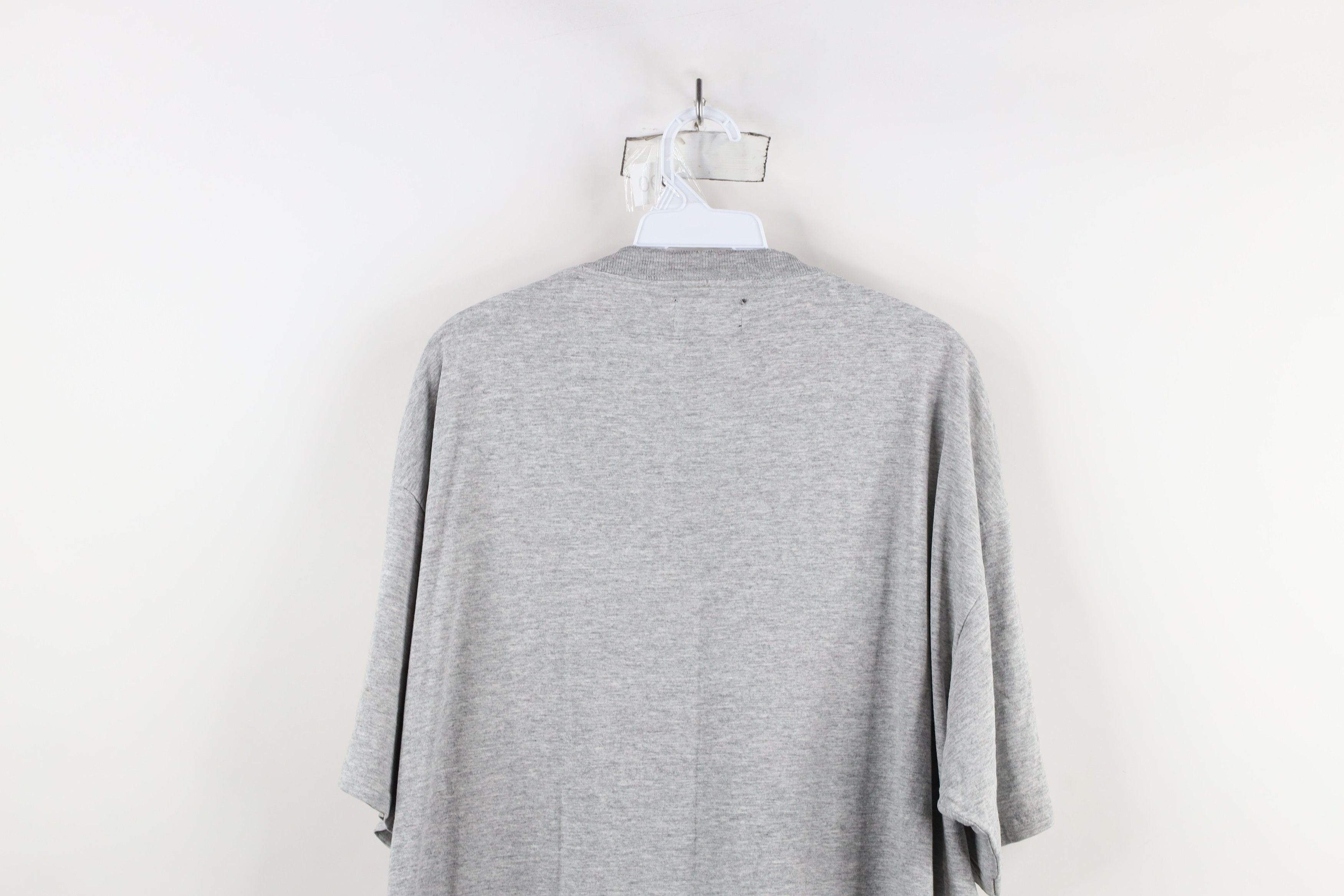 American Eagle Outfitters × Vintage Vintage 90s American Eagle Outfitters Spell Out T-Shirt Gray Size US L / EU 52-54 / 3 - 13 Thumbnail