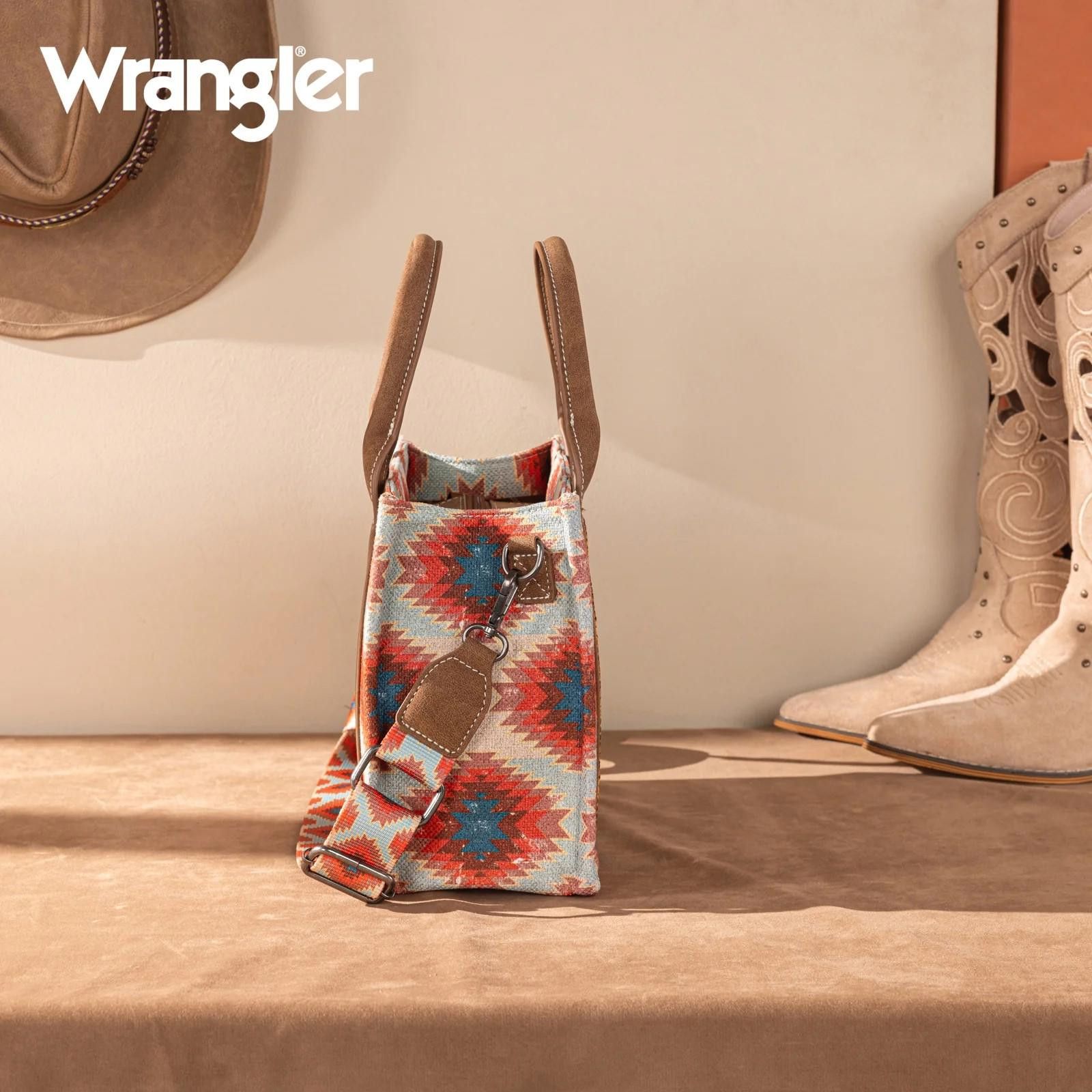 Wrangler Wrangler Colorful Geometric Handbag Size ONE SIZE - 4 Thumbnail