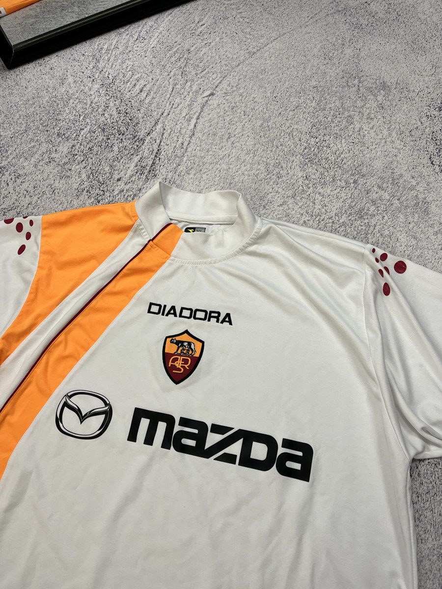Diadora × Vintage Diadora As Roma Away Football Shirt 2004/05 Soccer Jersey Size US XL / EU 56 / 4 - 9 Thumbnail