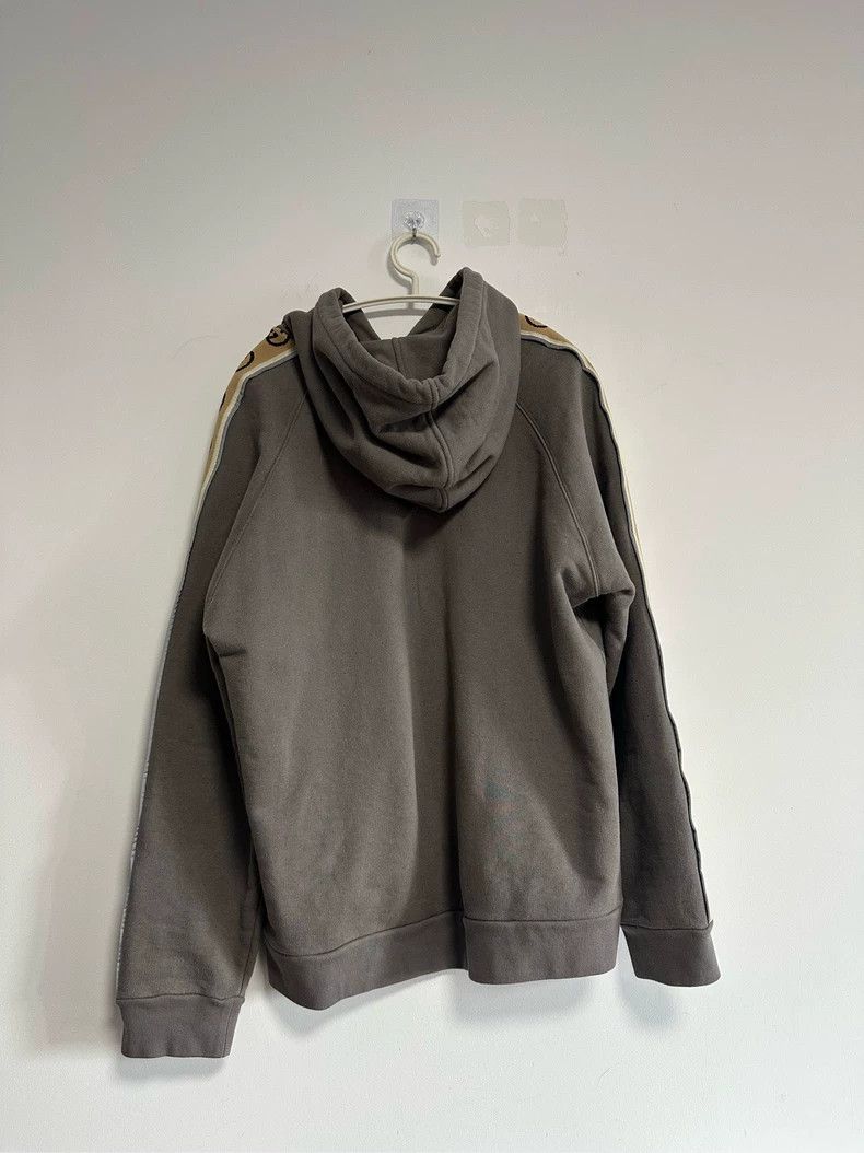 Gucci Gucci Gray reflective webbing hooded sweatshirt 2503-Nextar Size US M / EU 48-50 / 2 - 2 Thumbnail