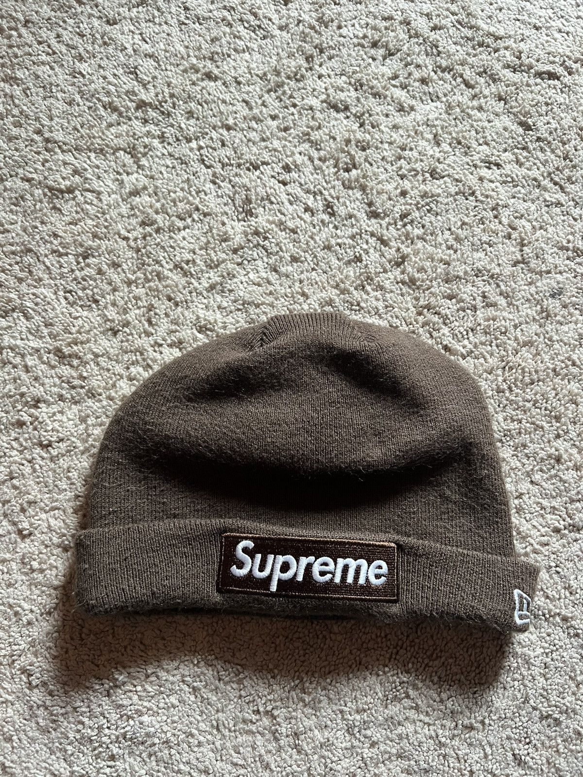 Supreme Supreme FW21 New Era Box Logo Beanie Size ONE SIZE - 1 Thumbnail