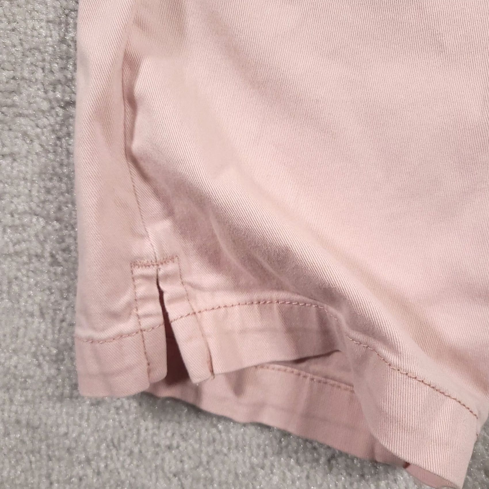 Levi's Levi's Classic Slim Capris Womens 18 Pink Stretch Cropped Pants Casual Summer Capris Slit Pockets Logo Button Denim Cotton Spandex Slim Size 28" / US 6 / IT 42 - 4 Thumbnail