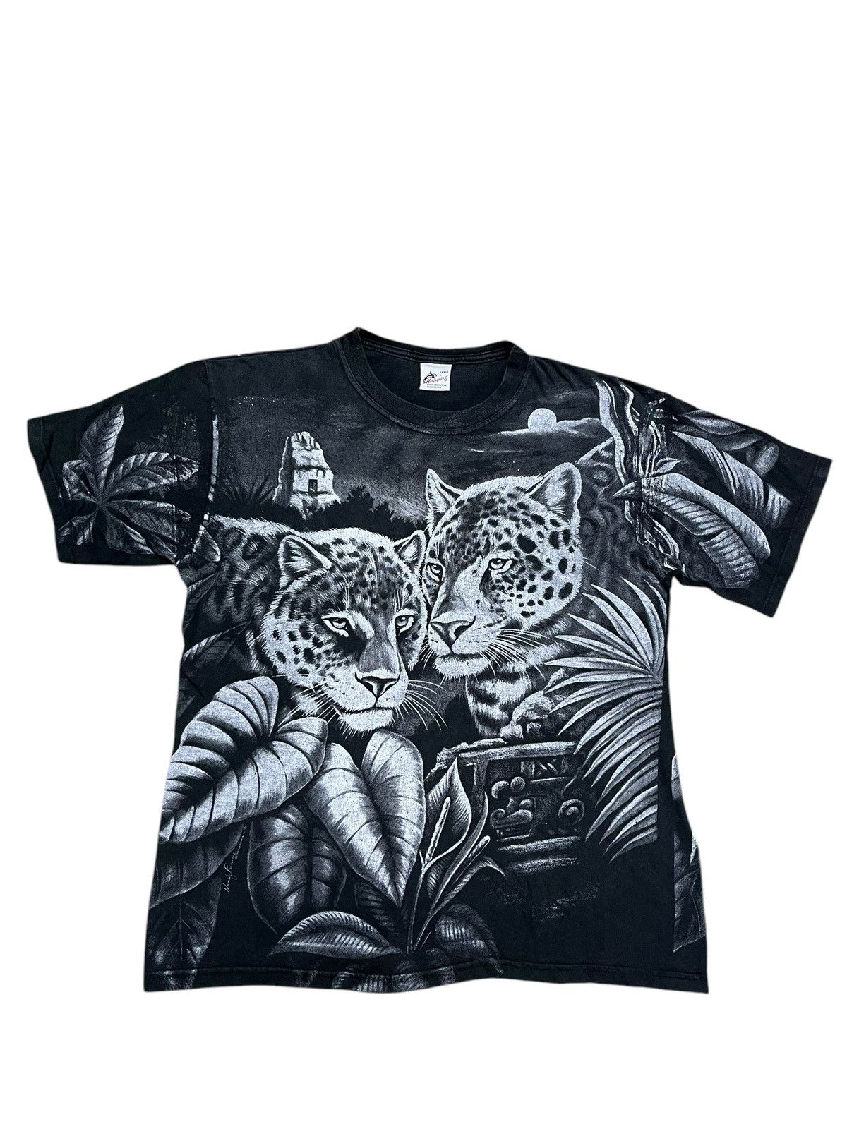 Vintage VINTAGE FULL PRINT ANIMAL T SHIRT Size US L / EU 52-54 / 3 - 1 Thumbnail