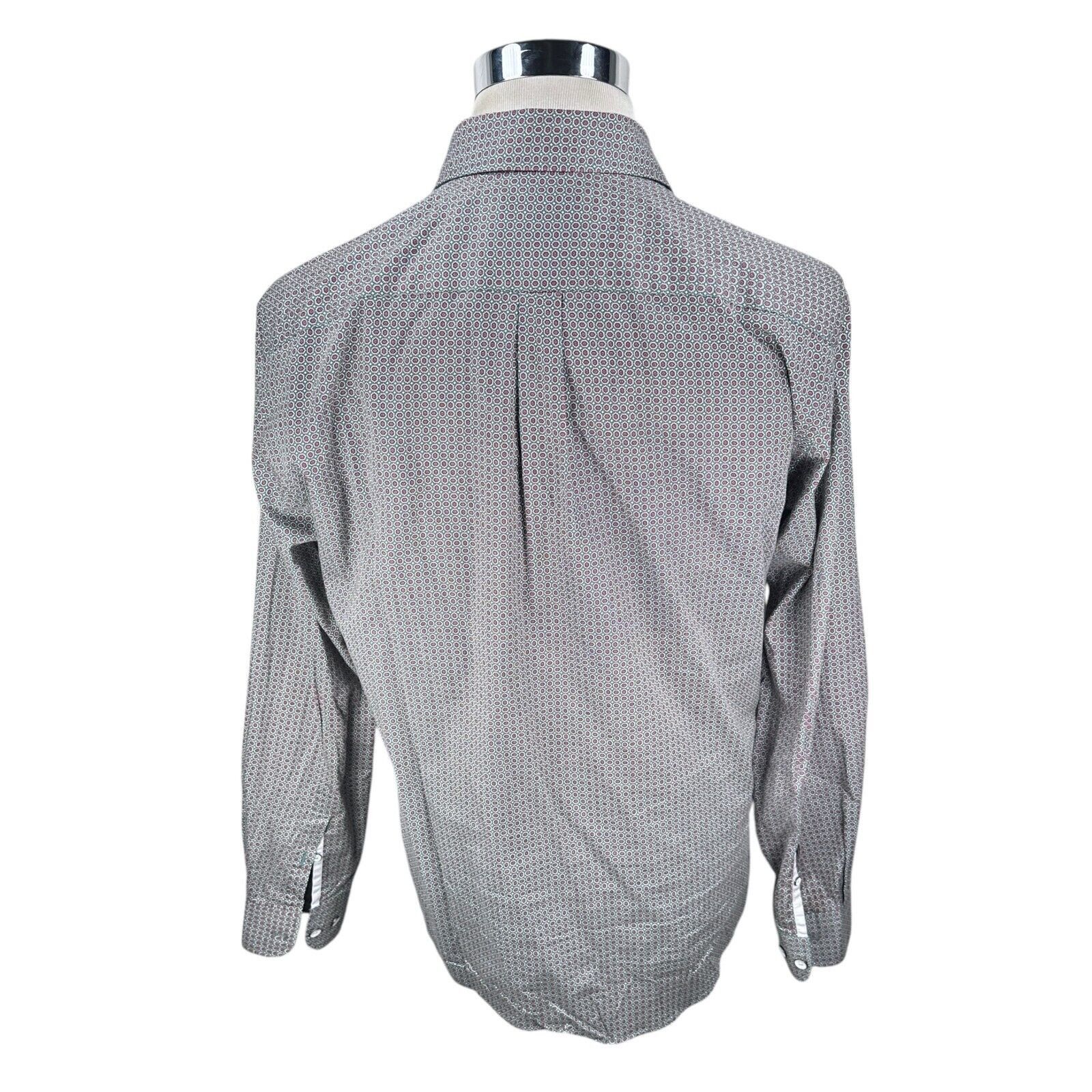 Rodd & Gunn Rodd & Gunn Shirt Men’s Large Geometric Blue Button Up Size US L / EU 52-54 / 3 - 5 Thumbnail