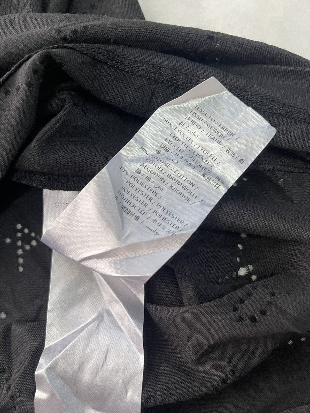 Stella McCartney VINTAGE STELLA MCCARTNEY BLACK MONOGRAM LOGO VERY RARE Size US M / EU 48-50 / 2 - 8 Thumbnail