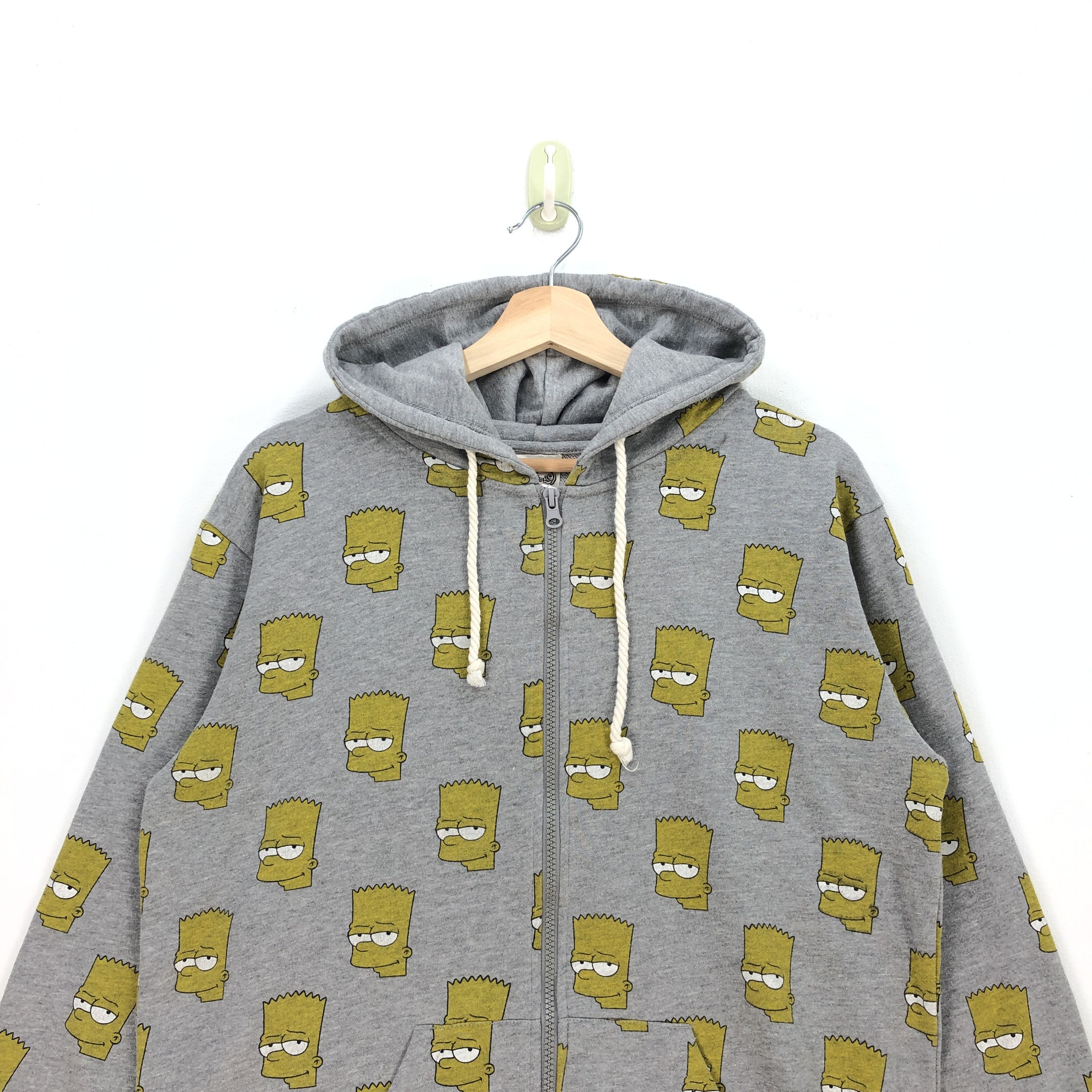 Cartoon Network OVP Y2K The Simpsons Hoodie Sweater Cartoon Sweatshirt Size US L / EU 52-54 / 3 - 3 Thumbnail