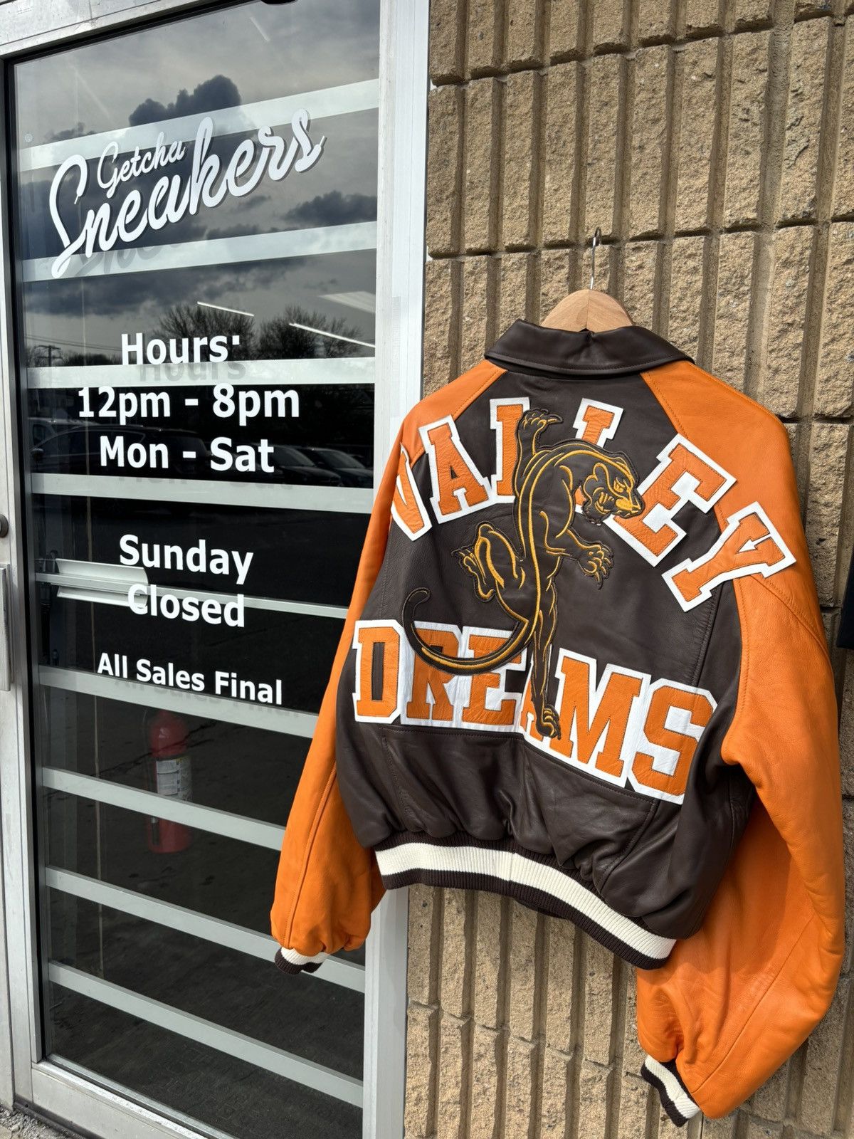 Vale Vale Forever Valley Dream Aubrey Bomber jacket leather Size US M / EU 48-50 / 2 - 2 Thumbnail