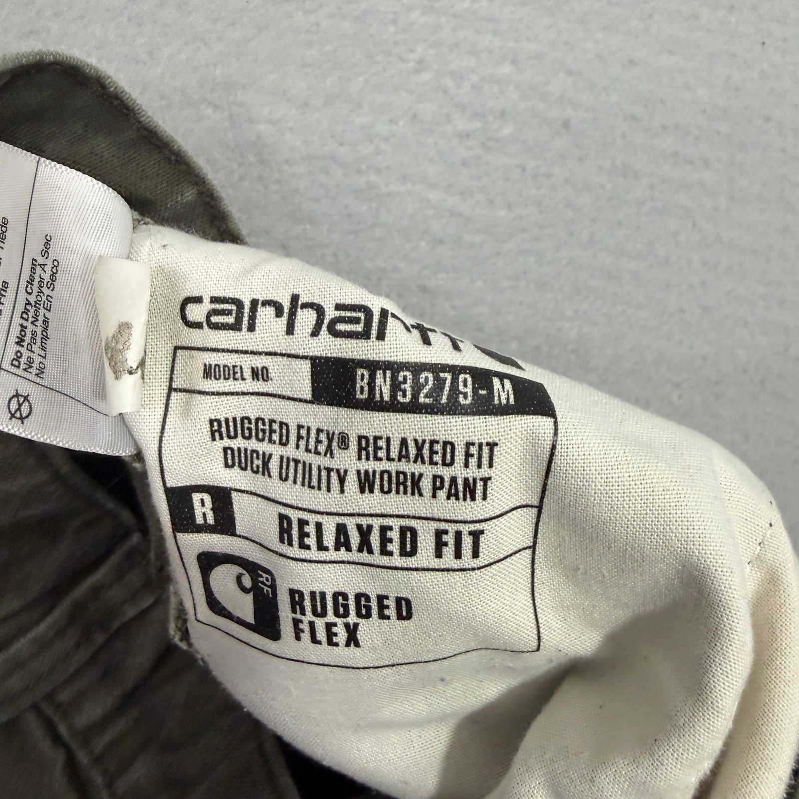 Carhartt Carhartt Rugged Flex Relaxed Fit Duck Utility Pants 33x34 Size US 33 - 5 Thumbnail