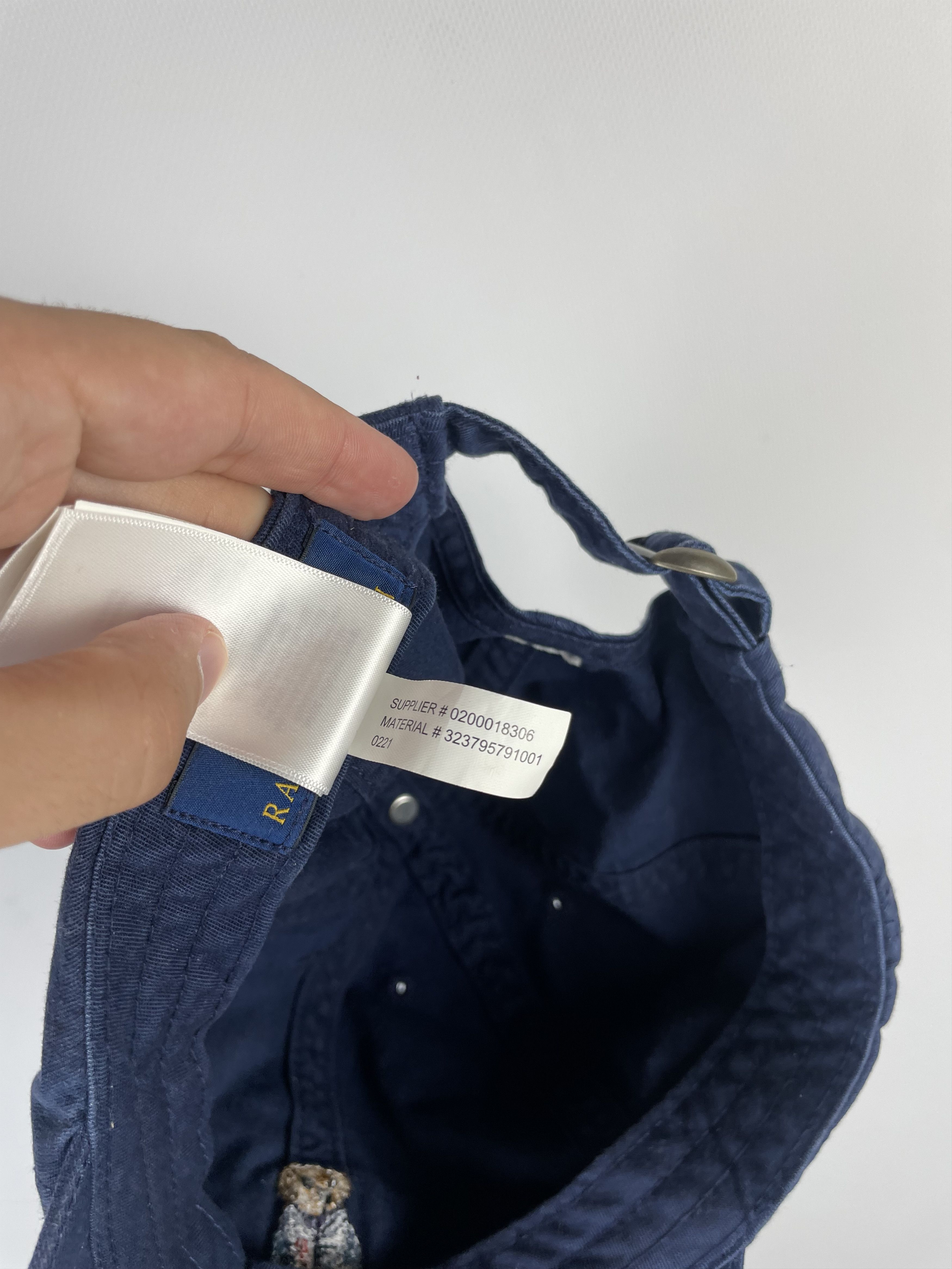 Polo Ralph Lauren Polo Ralph Lauren RL Bear Logo Cap Size ONE SIZE - 7 Thumbnail