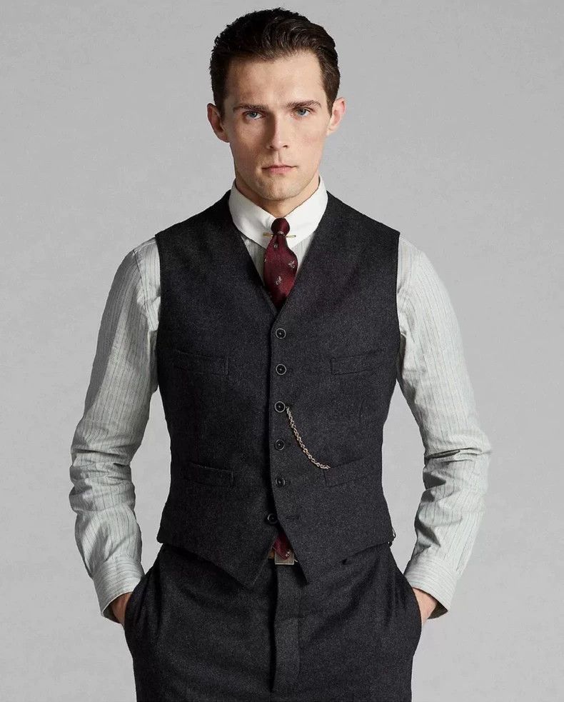RRL Ralph Lauren RRL Ralph Lauren Wool wool formal vest Size US M / EU 48-50 / 2 - 2 Thumbnail