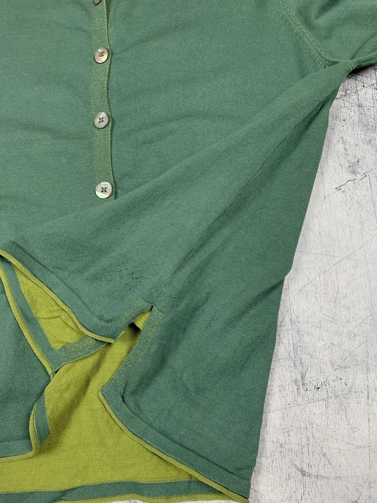 Gudrun Sjoden Gudrun Sjoden Knit Cardigan Button Up Green Size XXL Baggy Size XXL / US 16-18 / IT 52-54 - 7 Thumbnail