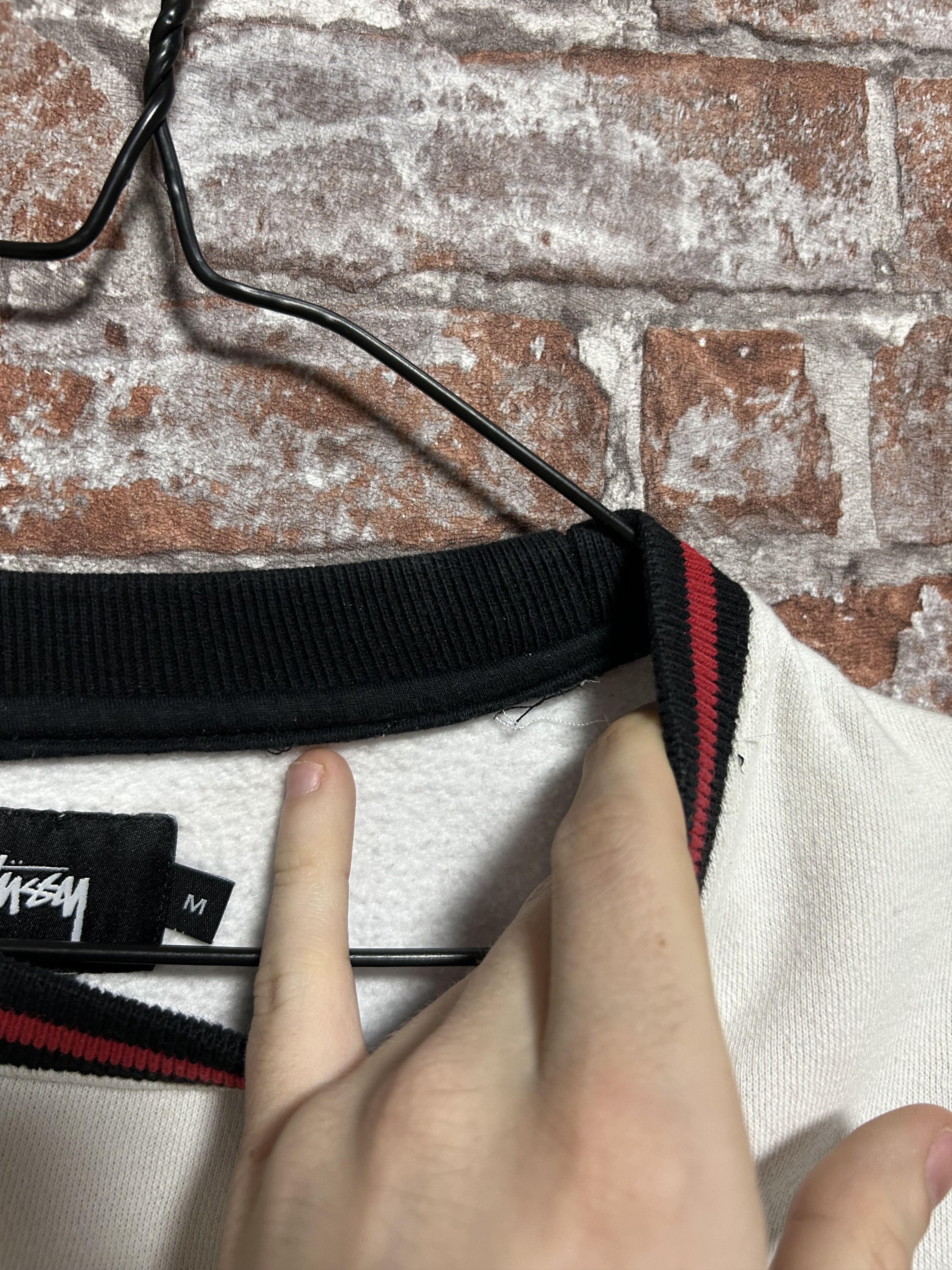 Stussy Vintage 2000s Stussy Big Logo Sweatshirt Size US S / EU 44-46 / 1 - 15 Thumbnail