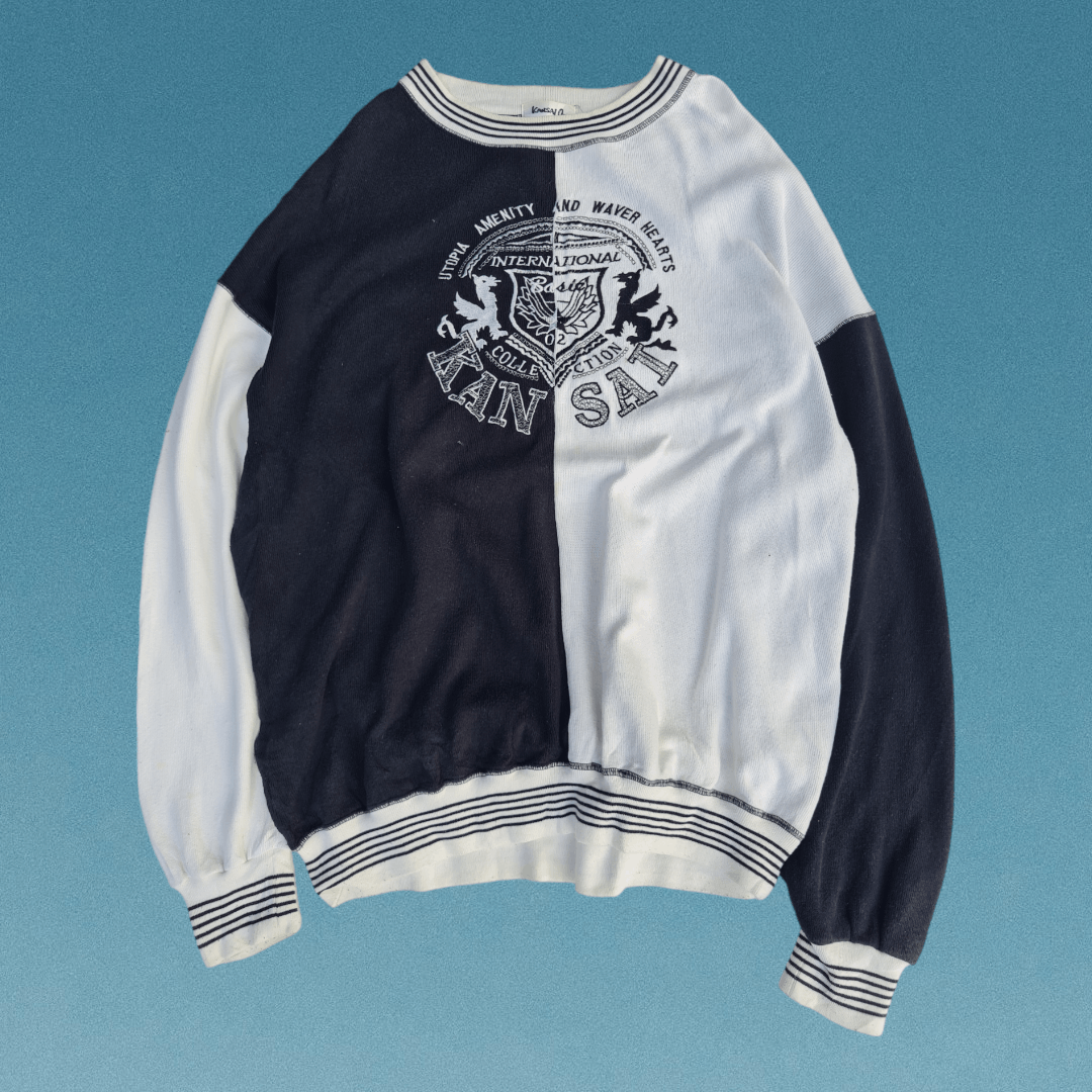 Kansai Yamamoto ✅️Vintage 80s KANSAI O2 Size US XL / EU 56 / 4 - 1 Thumbnail