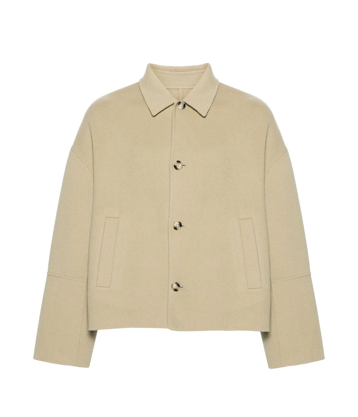 Nanushka Marcin wool-blend cropped jacket Size US L / EU 52-54 / 3 - 1 Thumbnail
