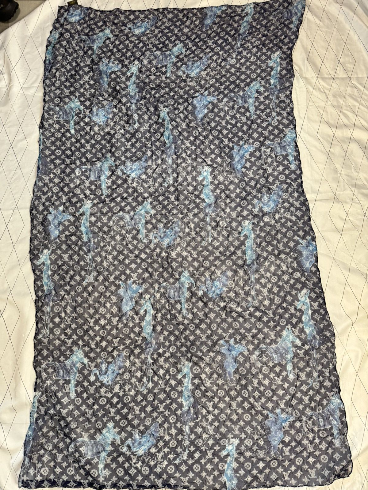 Louis Vuitton Louis vuitton silk monogram scarf Size ONE SIZE - 10 Thumbnail