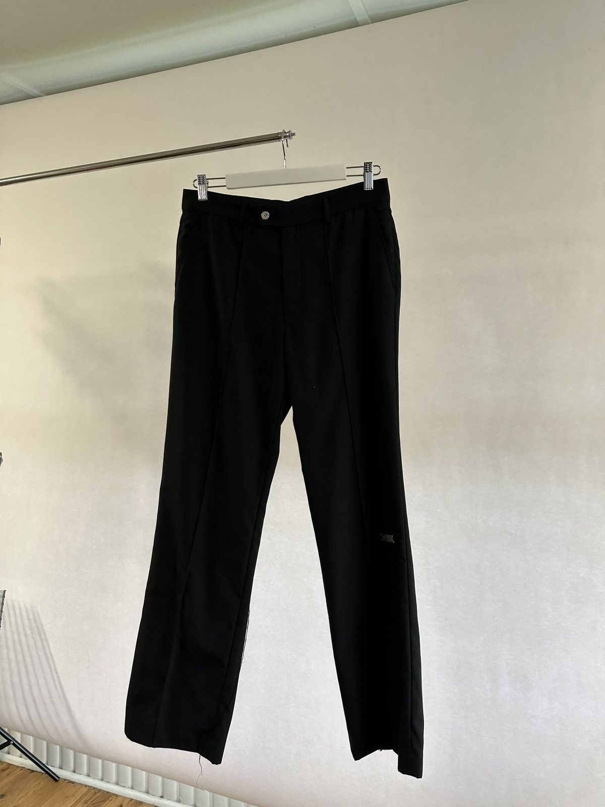 C2H4 C2H4 Distressed Wool Dress Pants Size US 32 / EU 48 - 1 Thumbnail