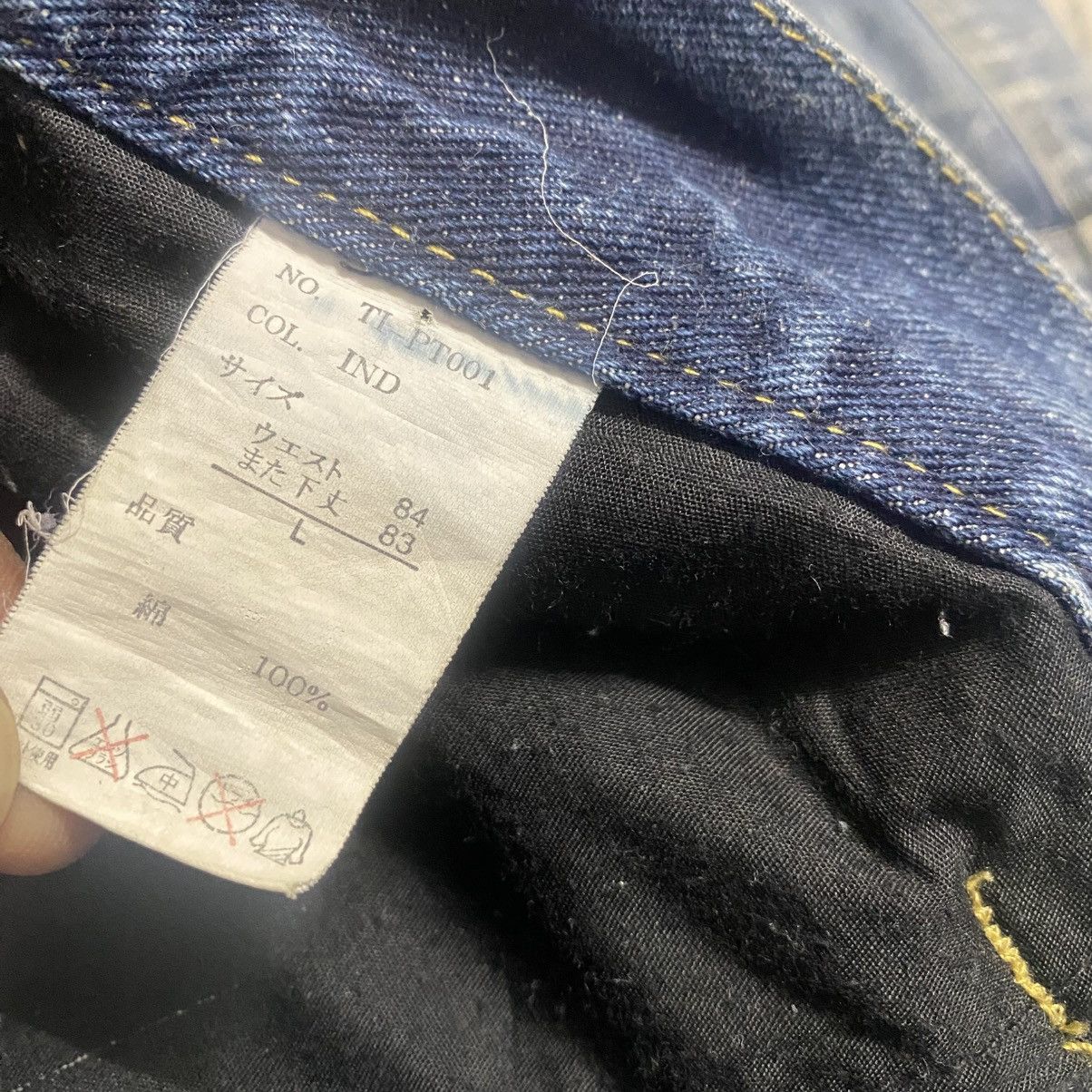 Japanese Brand Vintage TOPISM Denim Super Flare Cargo Pants Size US 34 / EU 50 - 18 Thumbnail