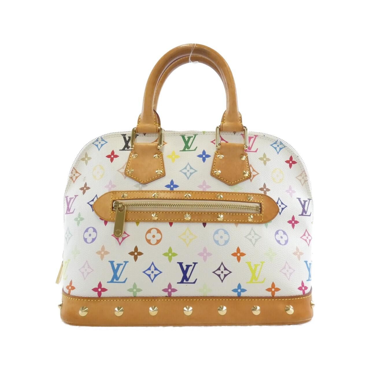 Louis Vuitton Louis Vuitton Louis Vuitton Alma Coated Canvas Handbag Textile Handbag M92647 DUTY FREE for USA Size ONE SIZE - 1 Thumbnail