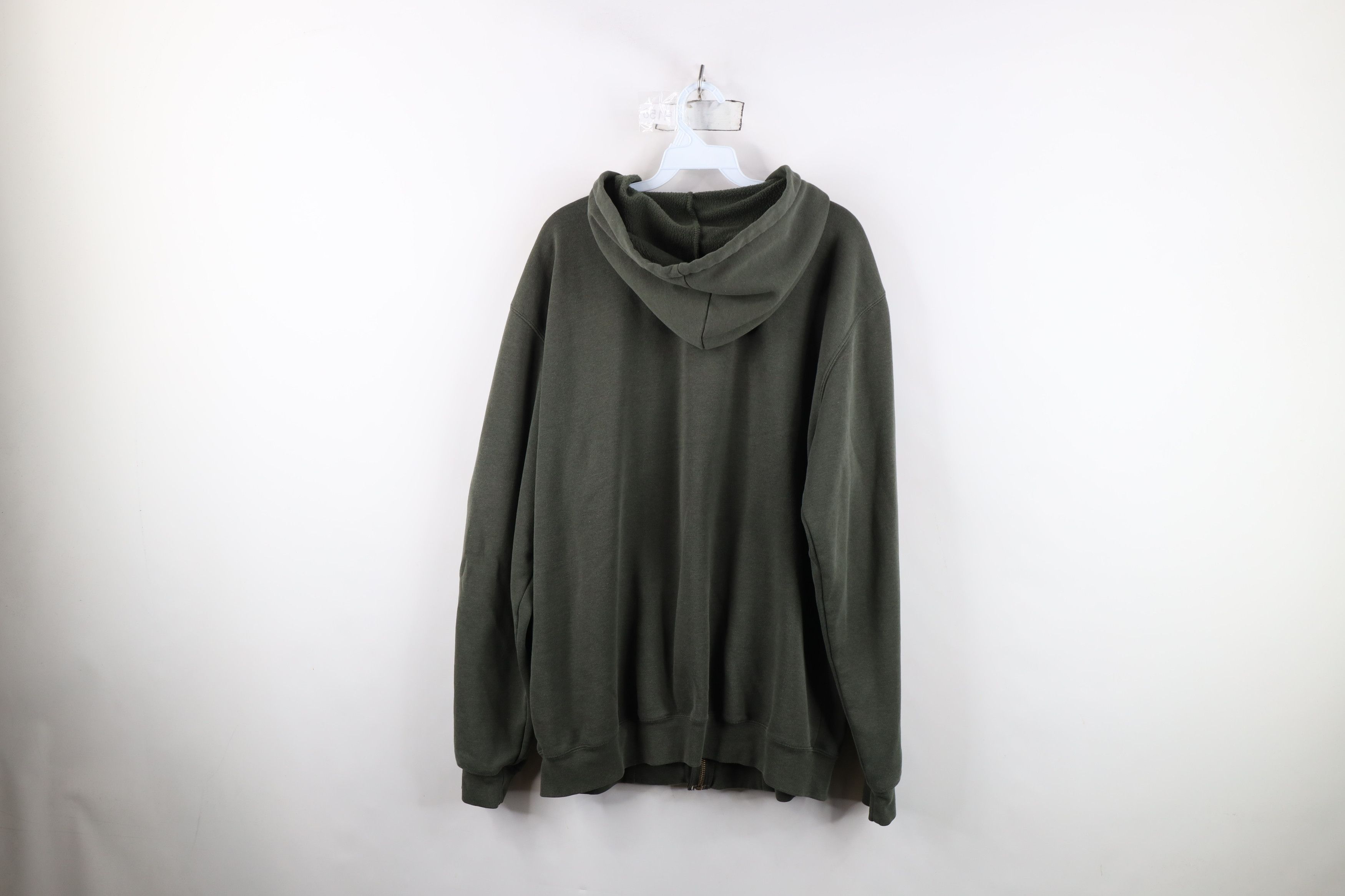 Carhartt Vintage Carhartt Spell Full Zip Hoodie Sweatshirt Green Size US L / EU 52-54 / 3 - 13 Thumbnail