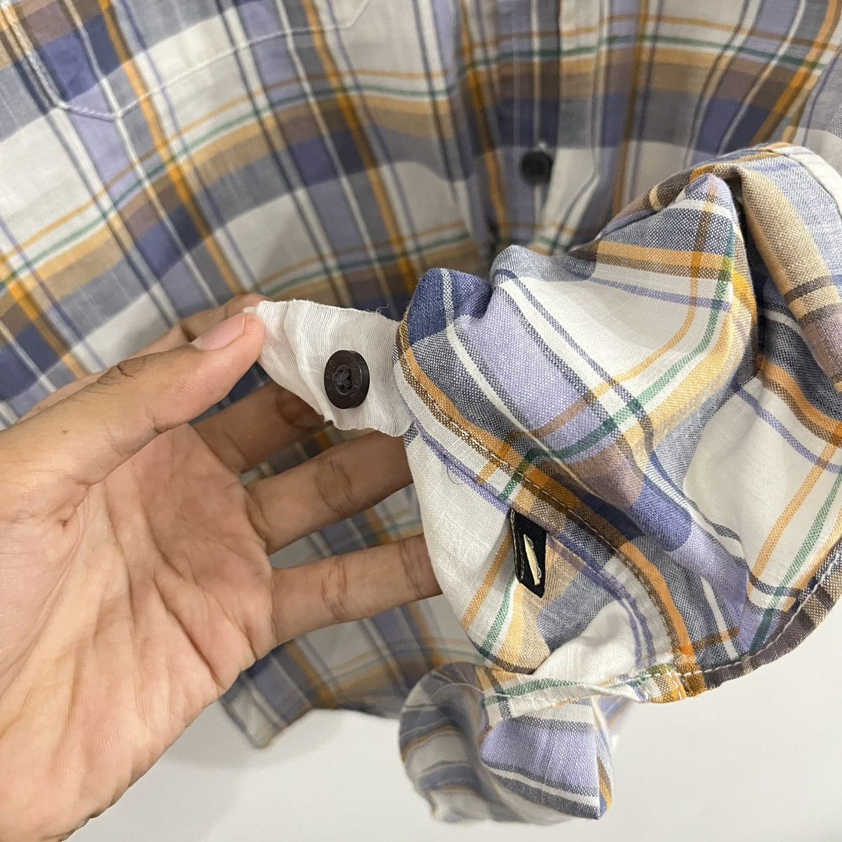 Vans Vans Off The Wall Plaid Short Shirt - JUN25 Size US L / EU 52-54 / 3 - 7 Thumbnail