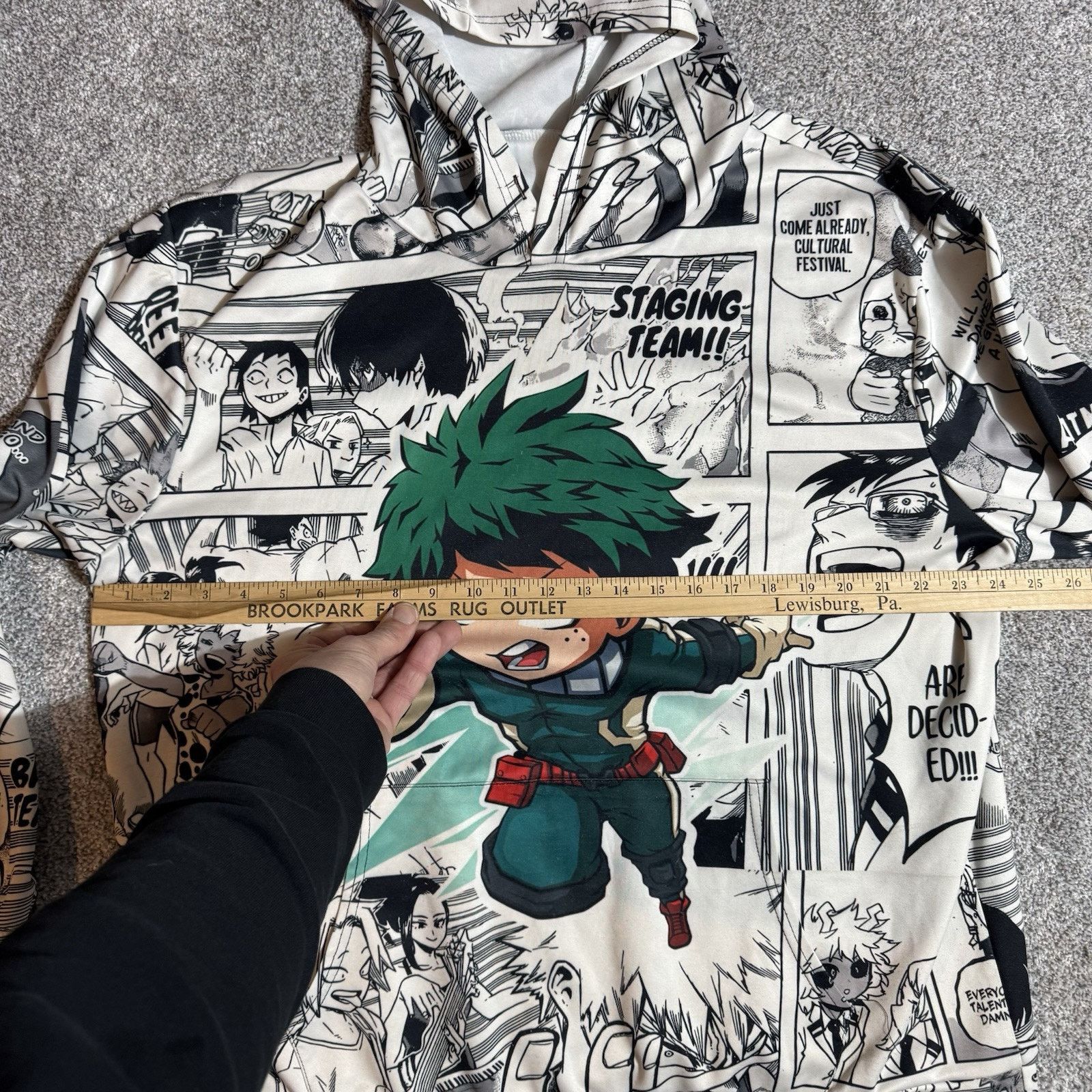 Other Anime Manga Hoodie Men XXL Streetwear Skater Novelty Cosplay Size US XXL / EU 58 / 5 - 3 Thumbnail